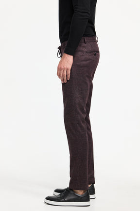 Jersey trousers DiSpartaflex SE 232614-590 Dark red