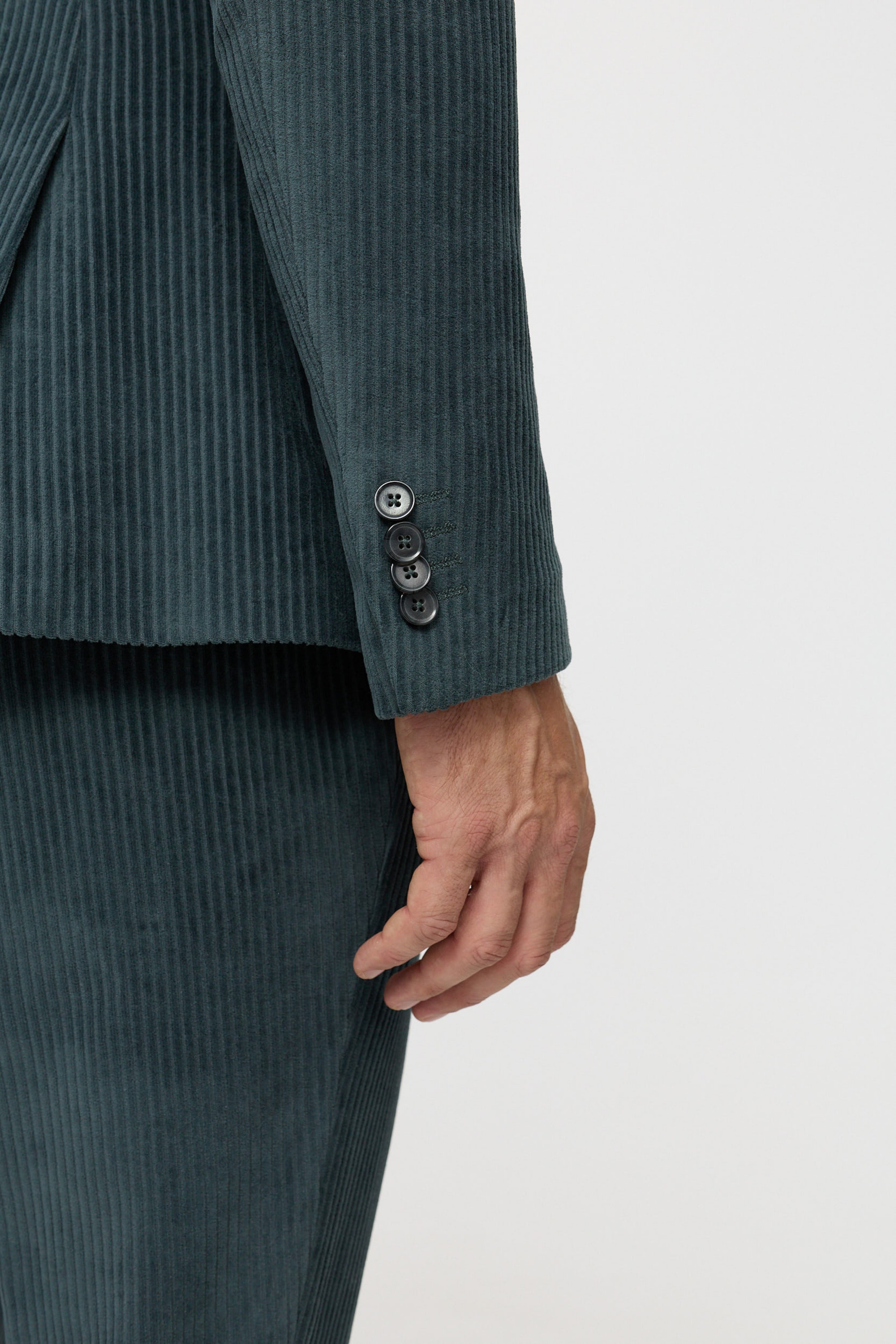 Jersey Cord Sakko DiNick AT 232619-390 Dark Grey