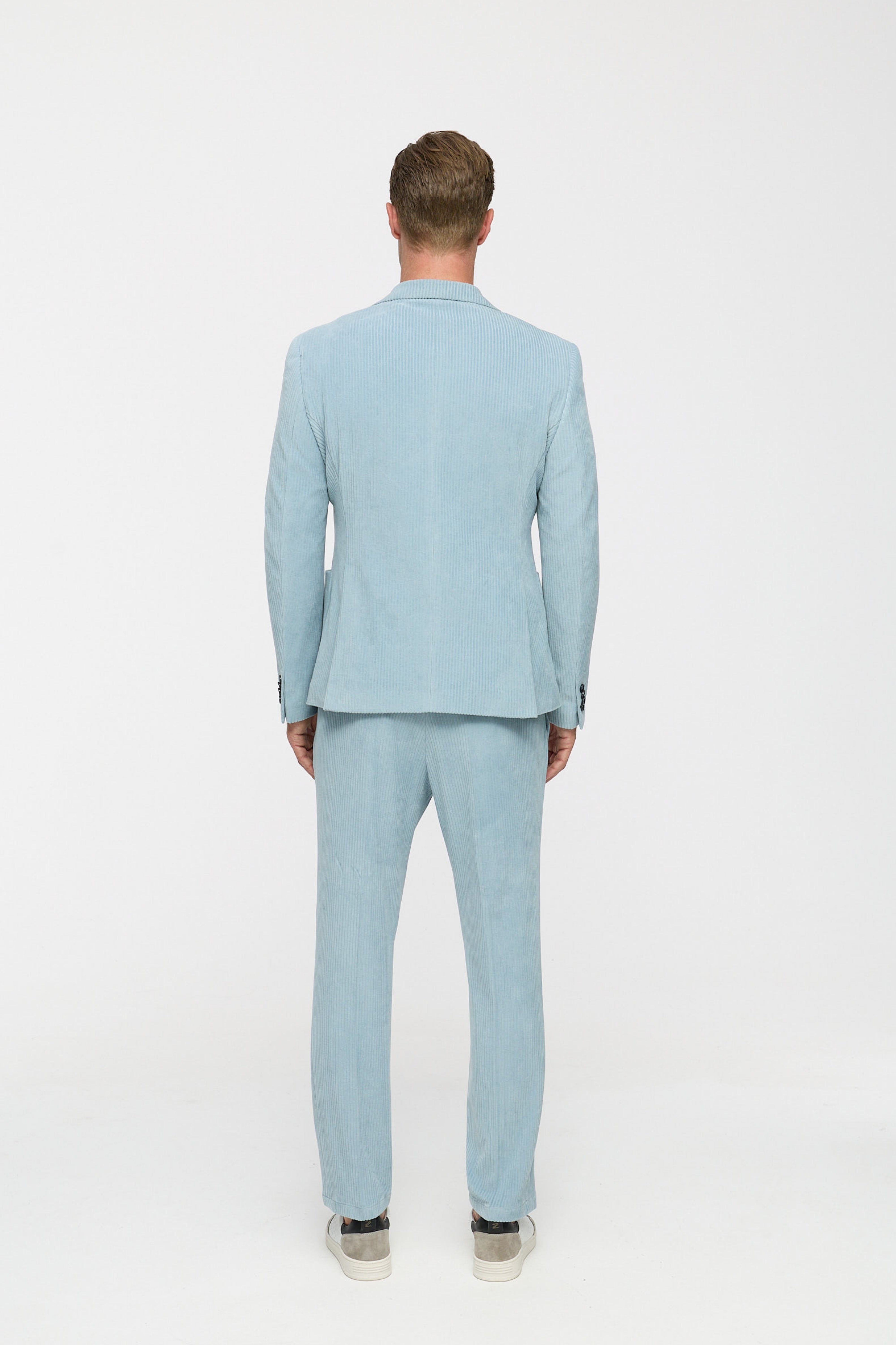 Jersey Cord Sakko DiNick AT 232619-630 Light Blue