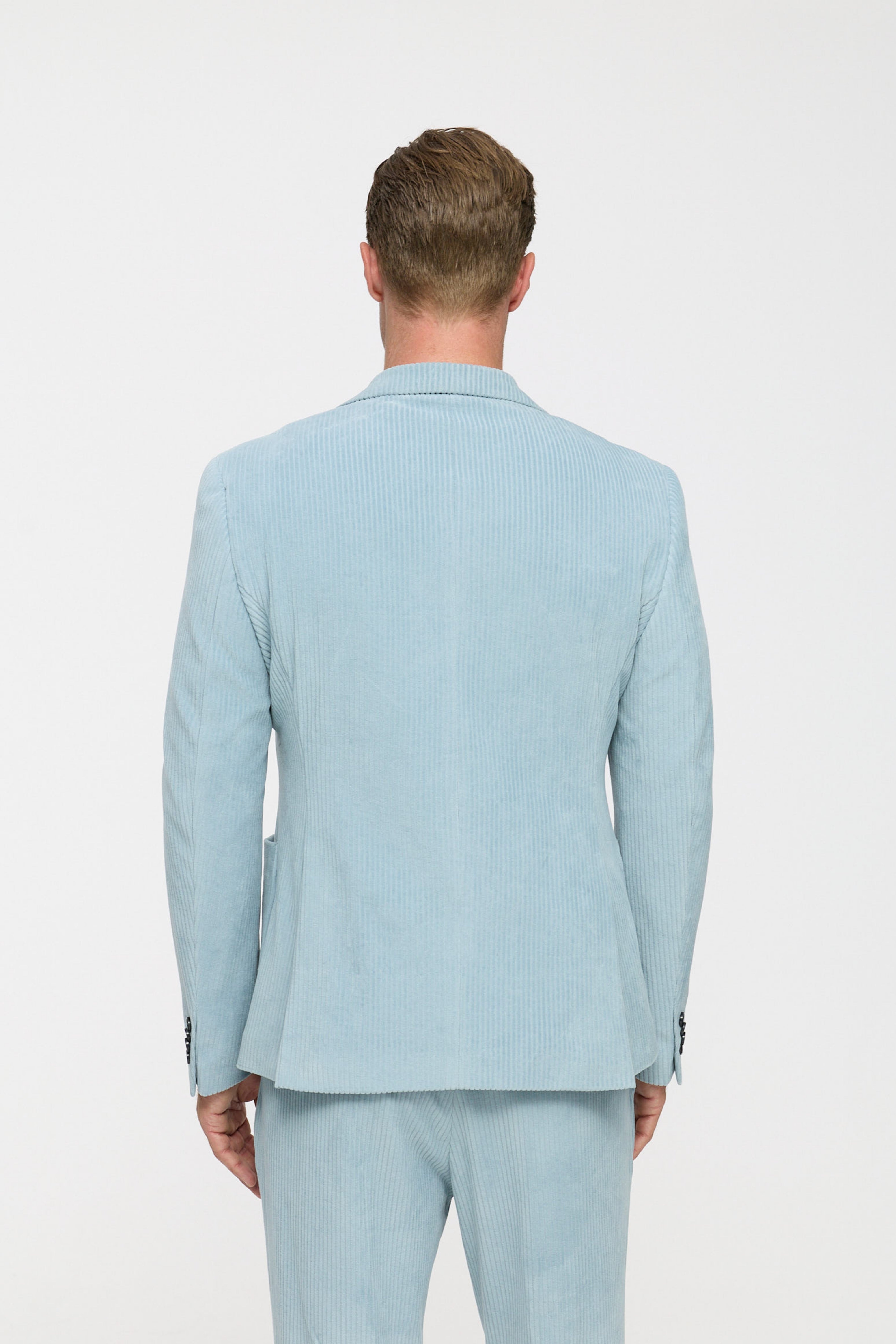 Jersey Cord Sakko DiNick AT 232619-630 Light Blue