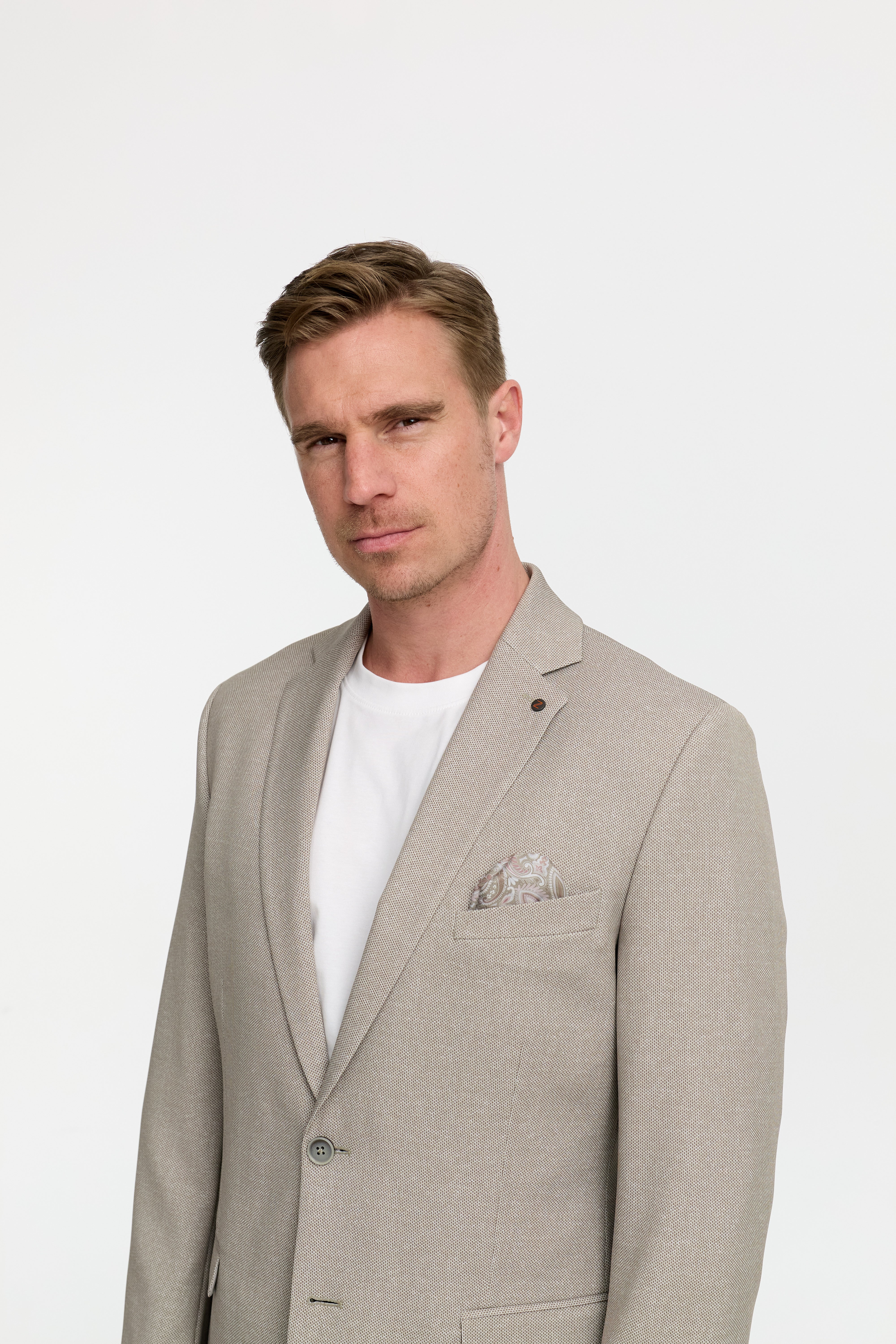 Jersey Sakko DiNick 241212-290 Beige