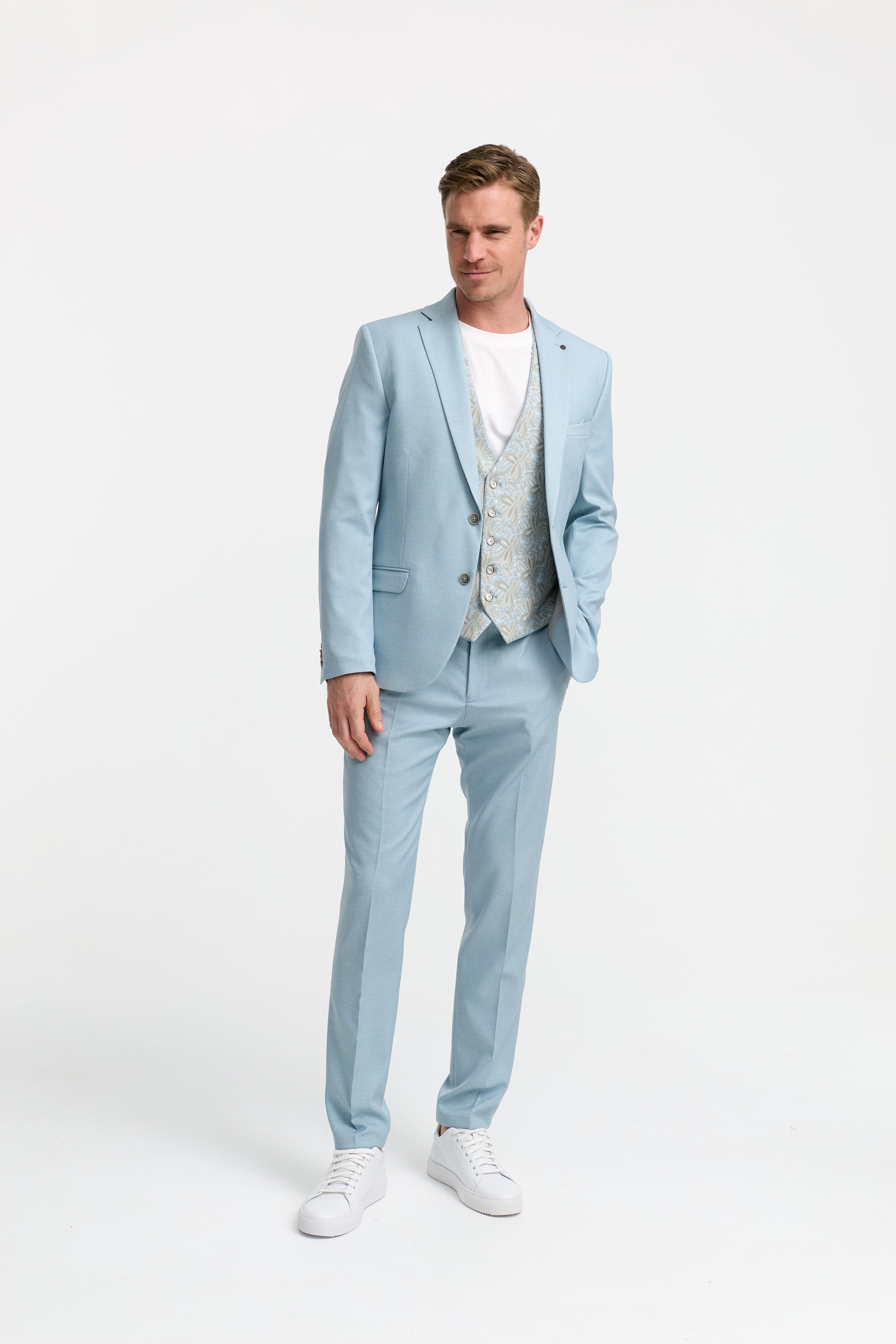 Jersey Weste DiWesley 241212-610 Blau