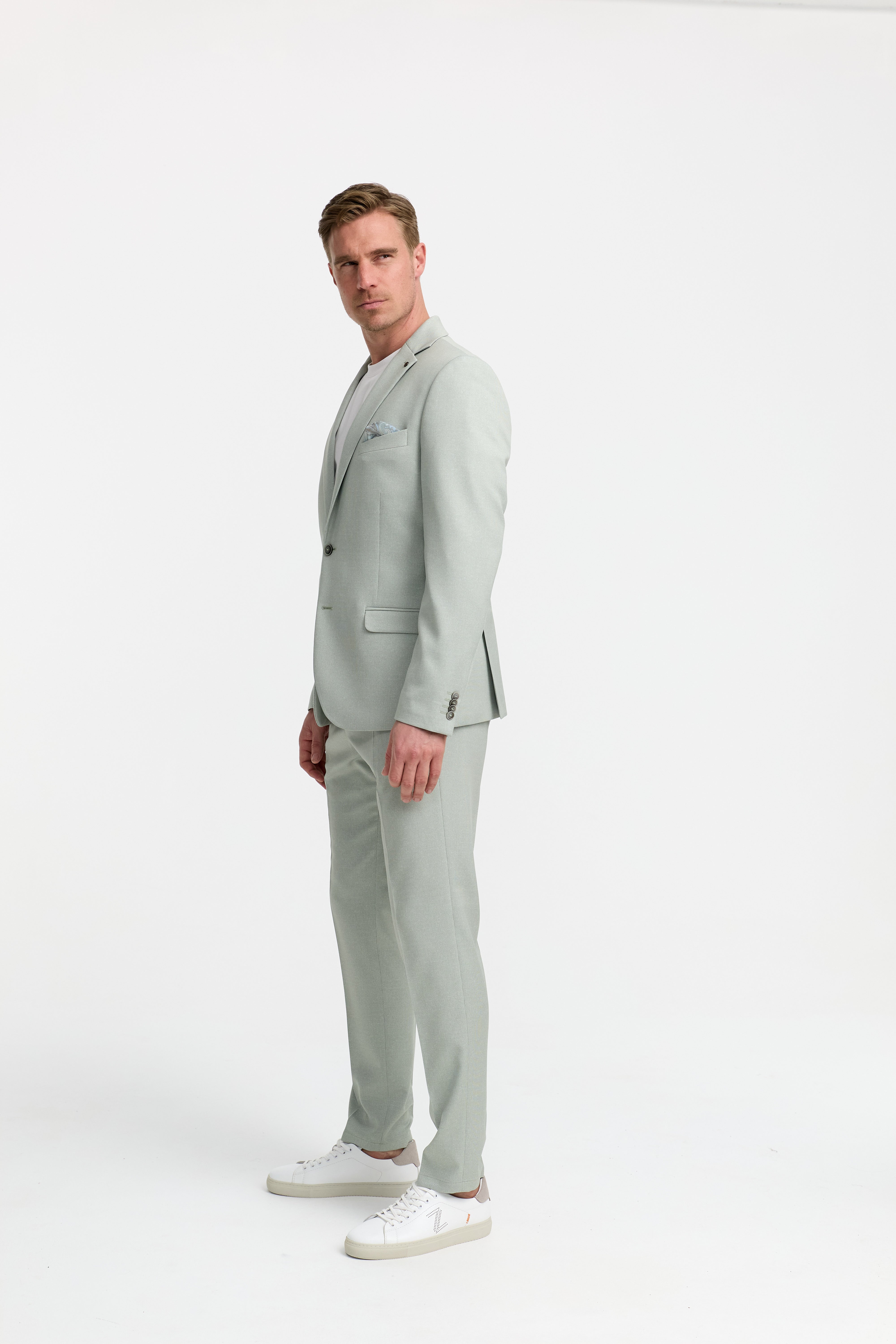 Jersey Sakko DiNick 241212-715 Grün