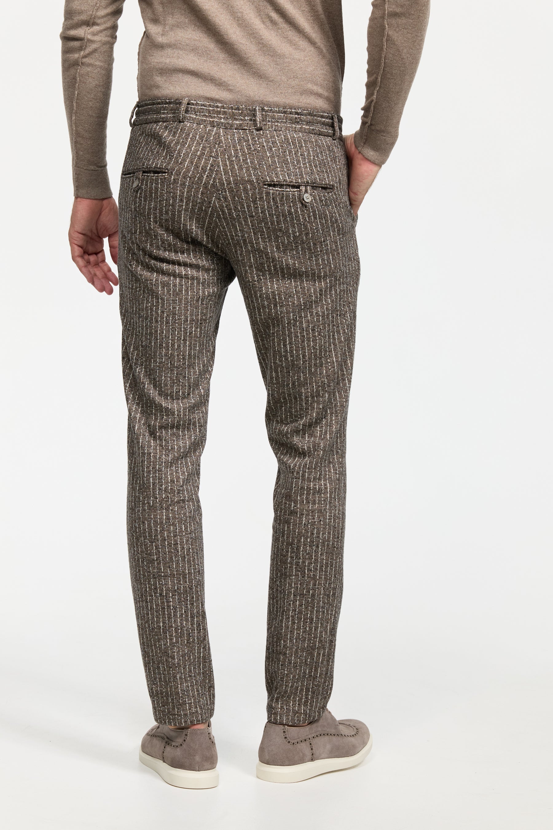 Jersey trousers DiSpartaflex SE 241644-850 brown