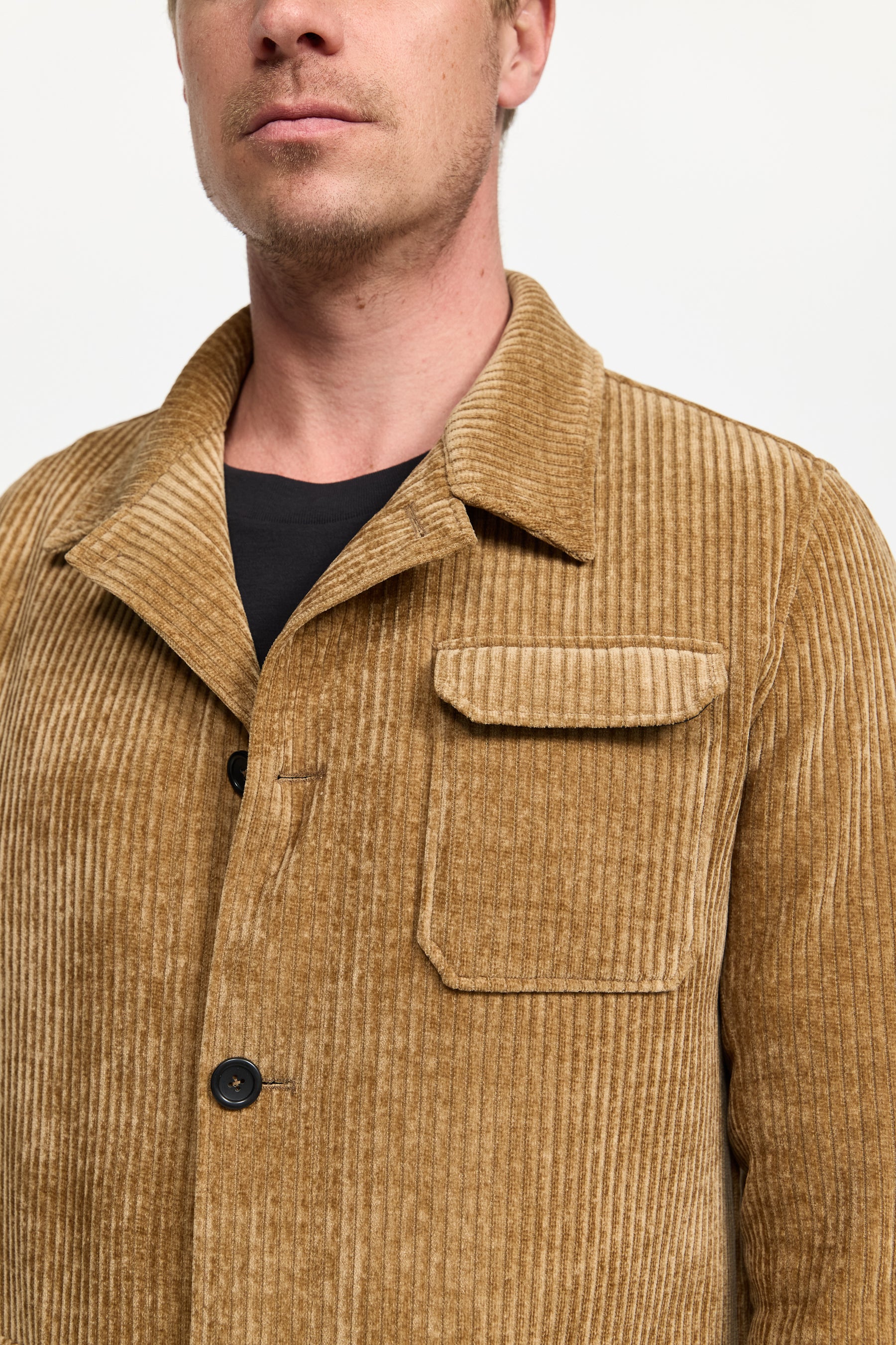 Jersey Overshirt DiJohn FP 242501-850 Camel