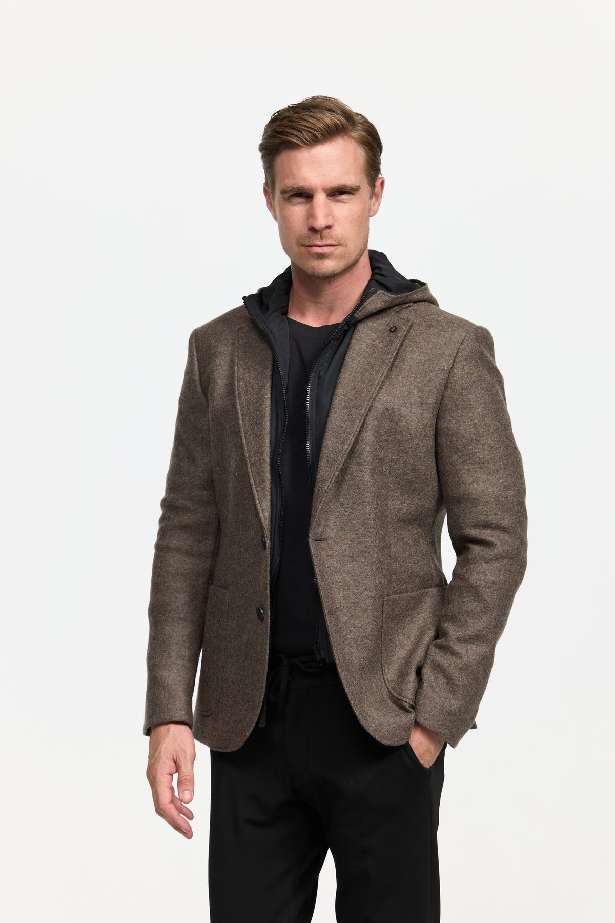 Jersey Blazer DiNick Hood AT 242648-780 Taupe