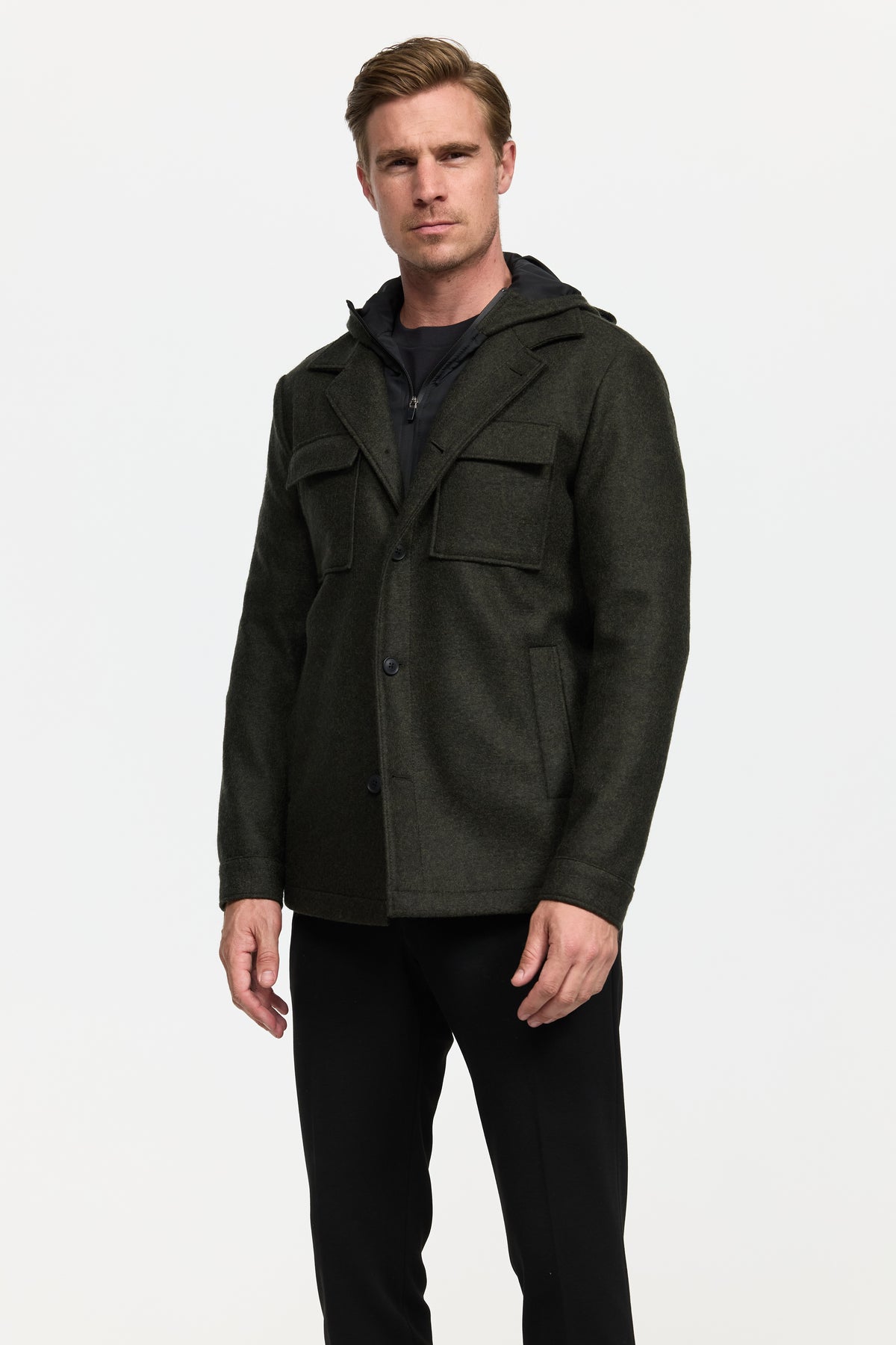 Overshirt DiZio 242648-790 olive