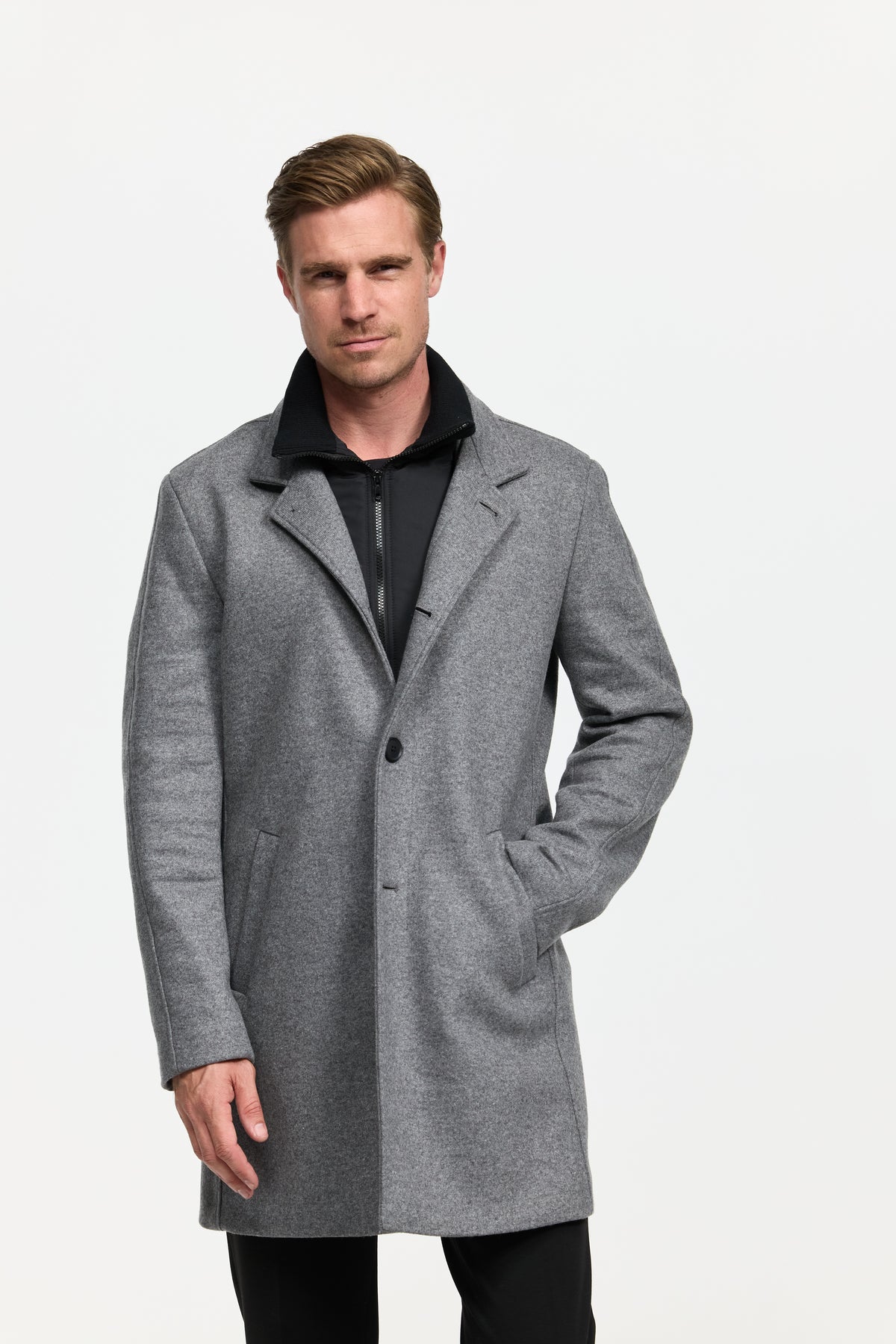 Coat DiBologna 242853-350 grey