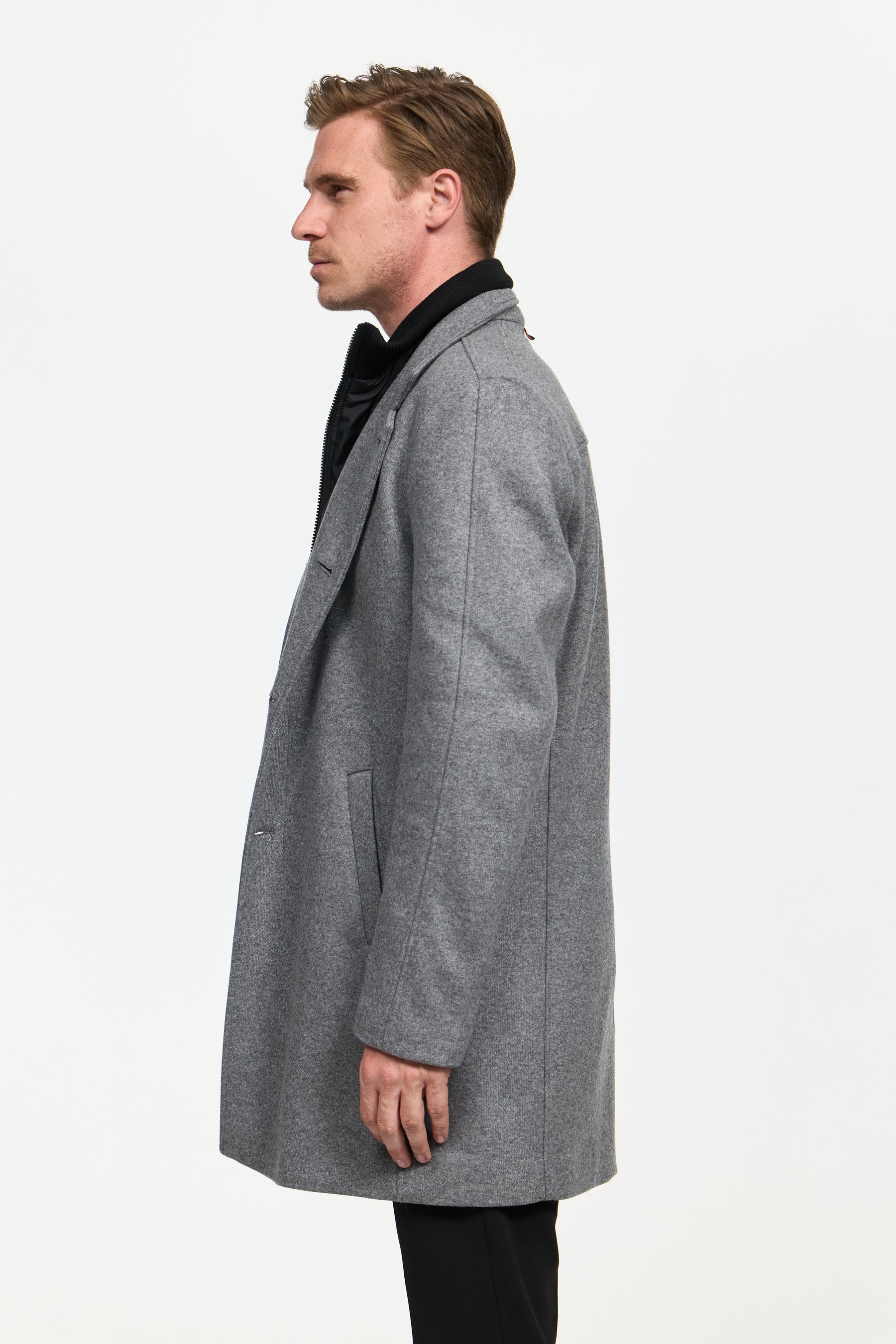 Coat DiBologna 242853-350 grey