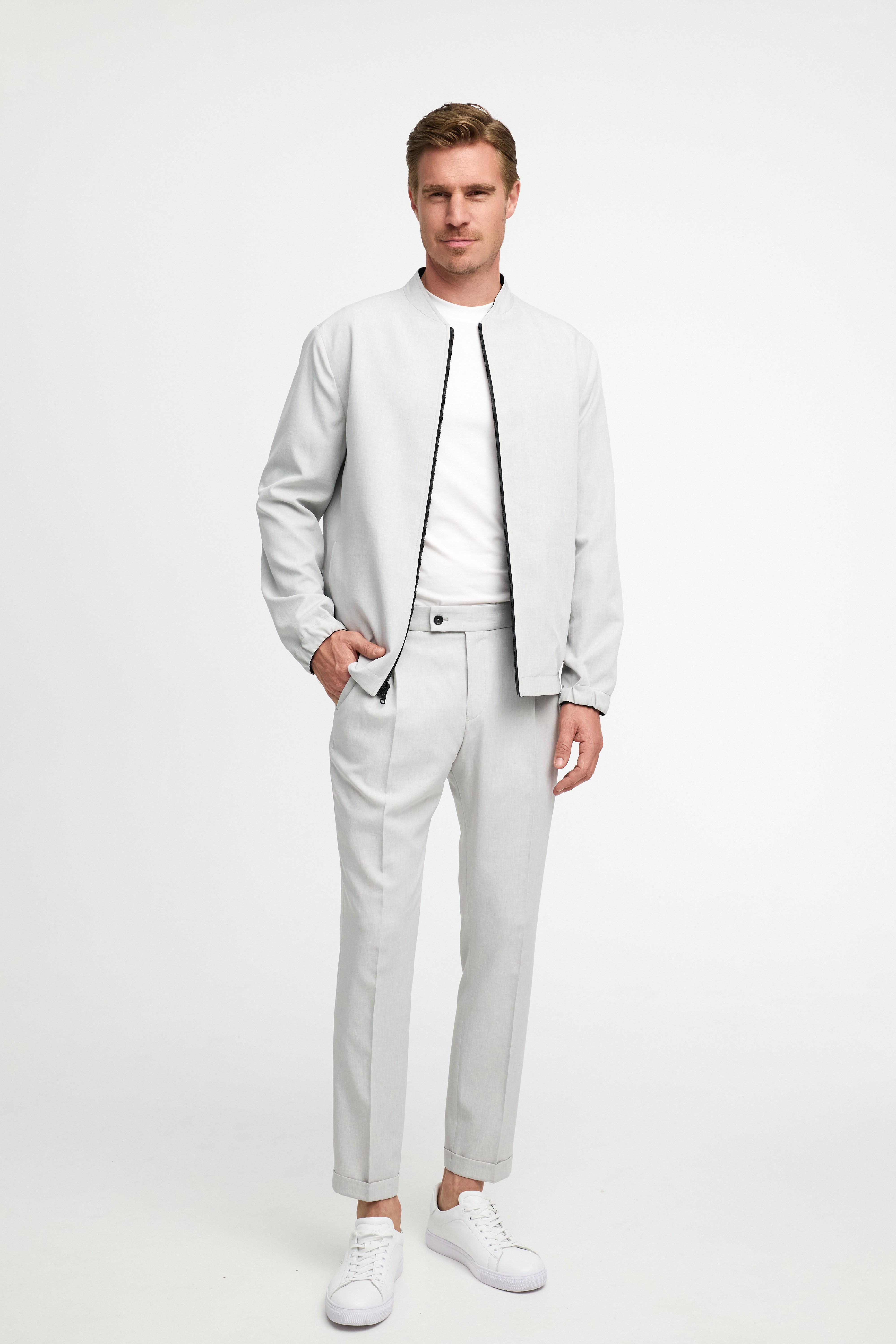 Gewebte Hose DiCliff SE 251007-310 Grau