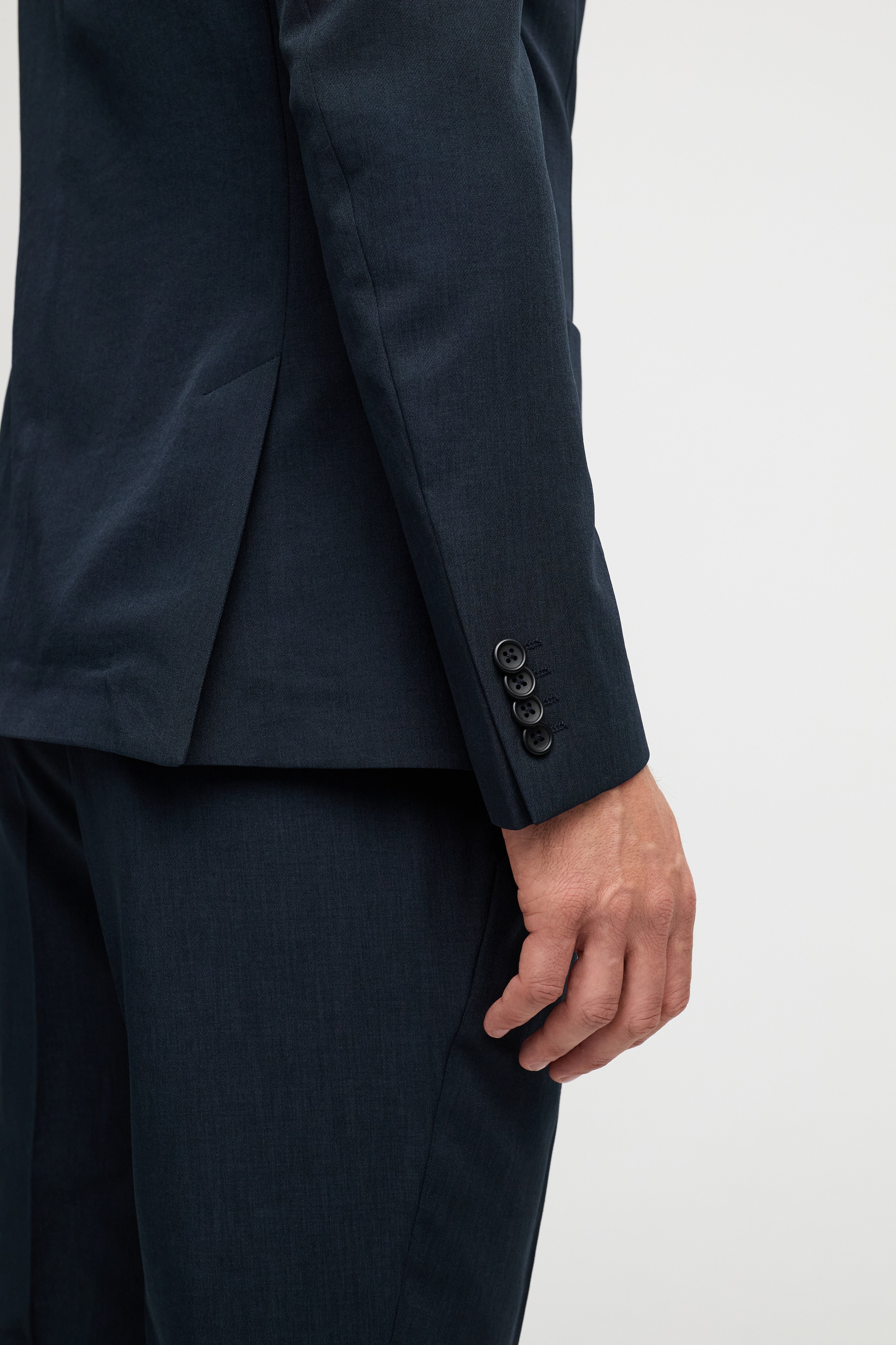 Gewebter Anzug 251007-690 Navy