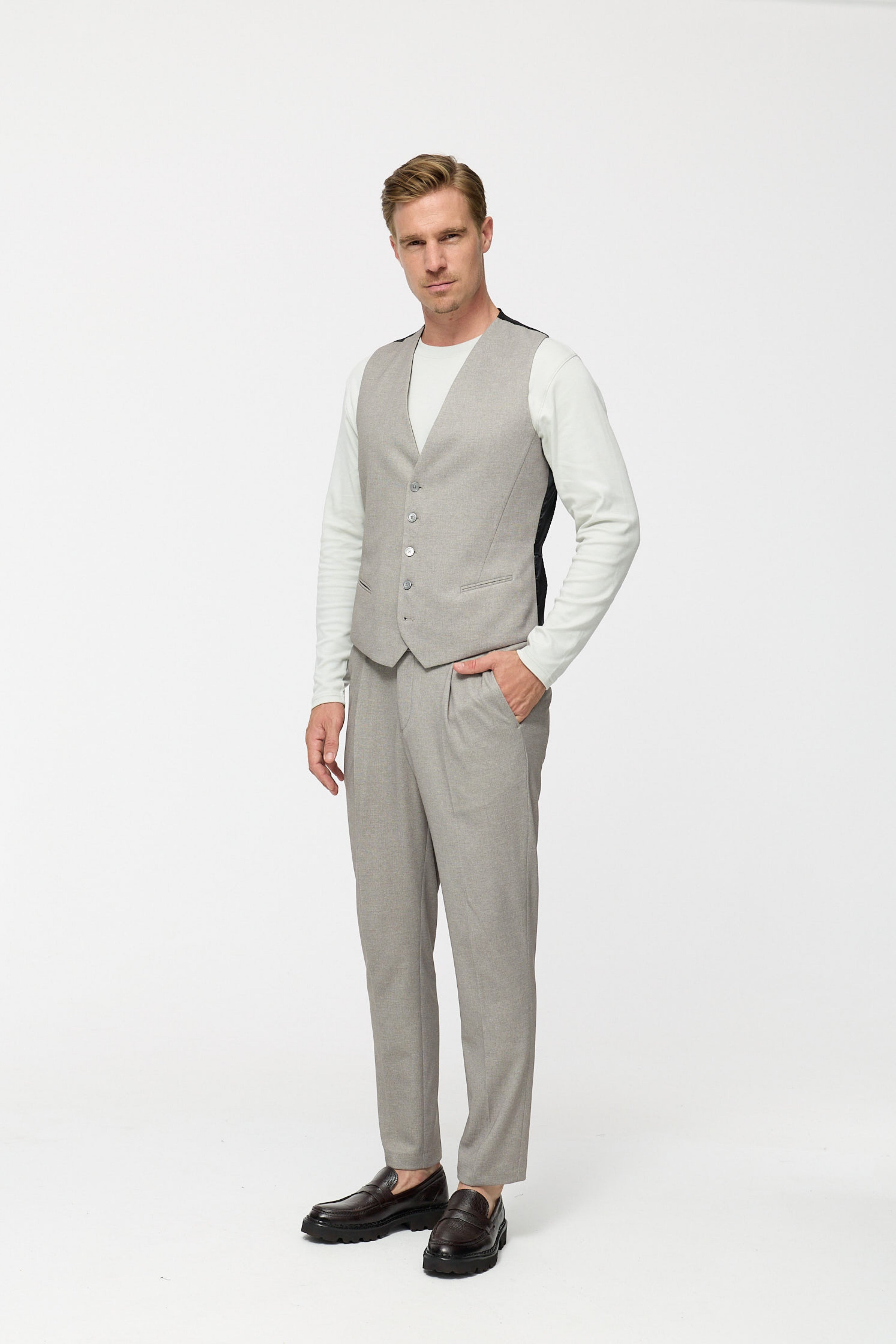 Jersey Weste DiWesley RV 251617-250 Beige