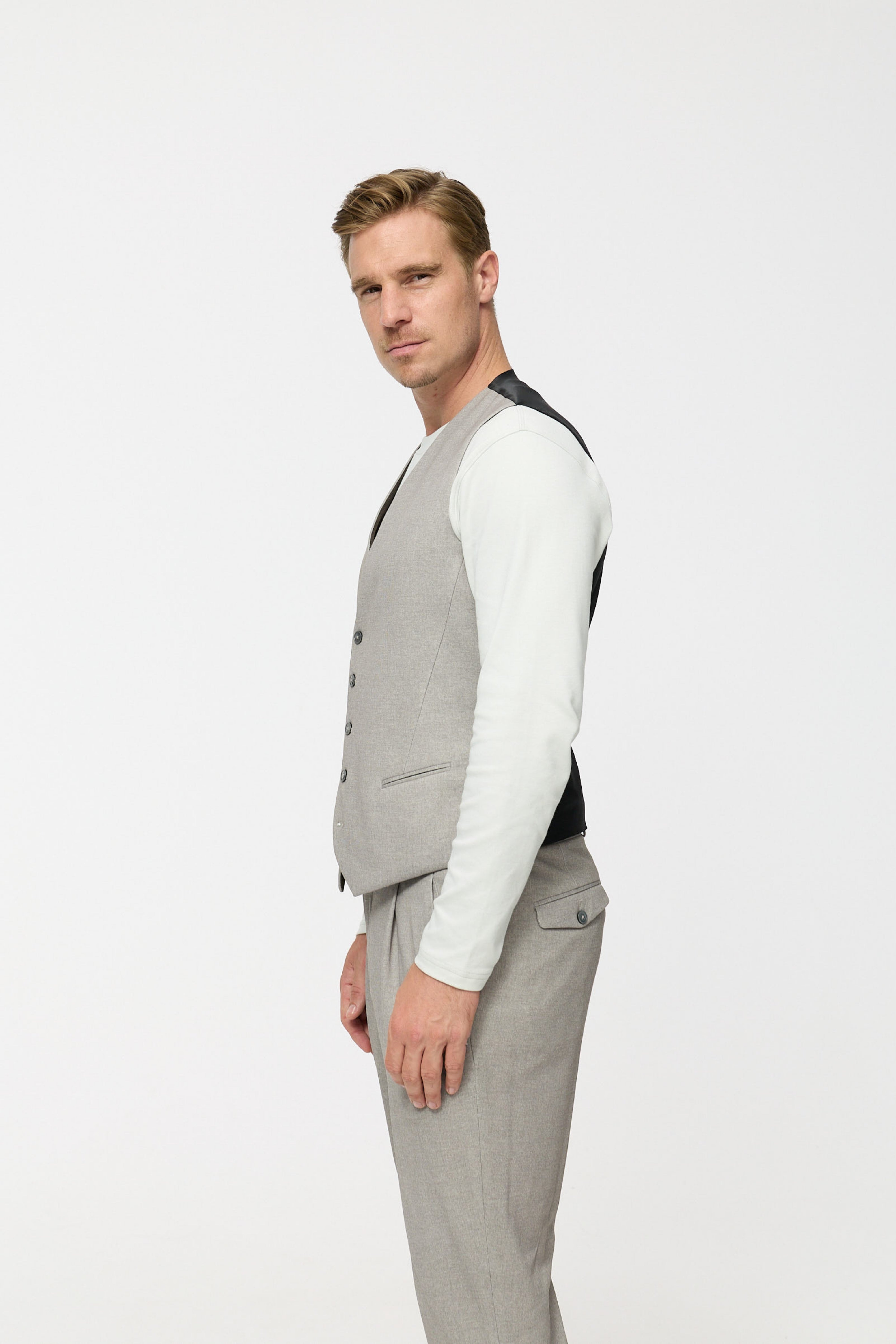 Jersey Weste DiWesley RV 251617-250 Beige