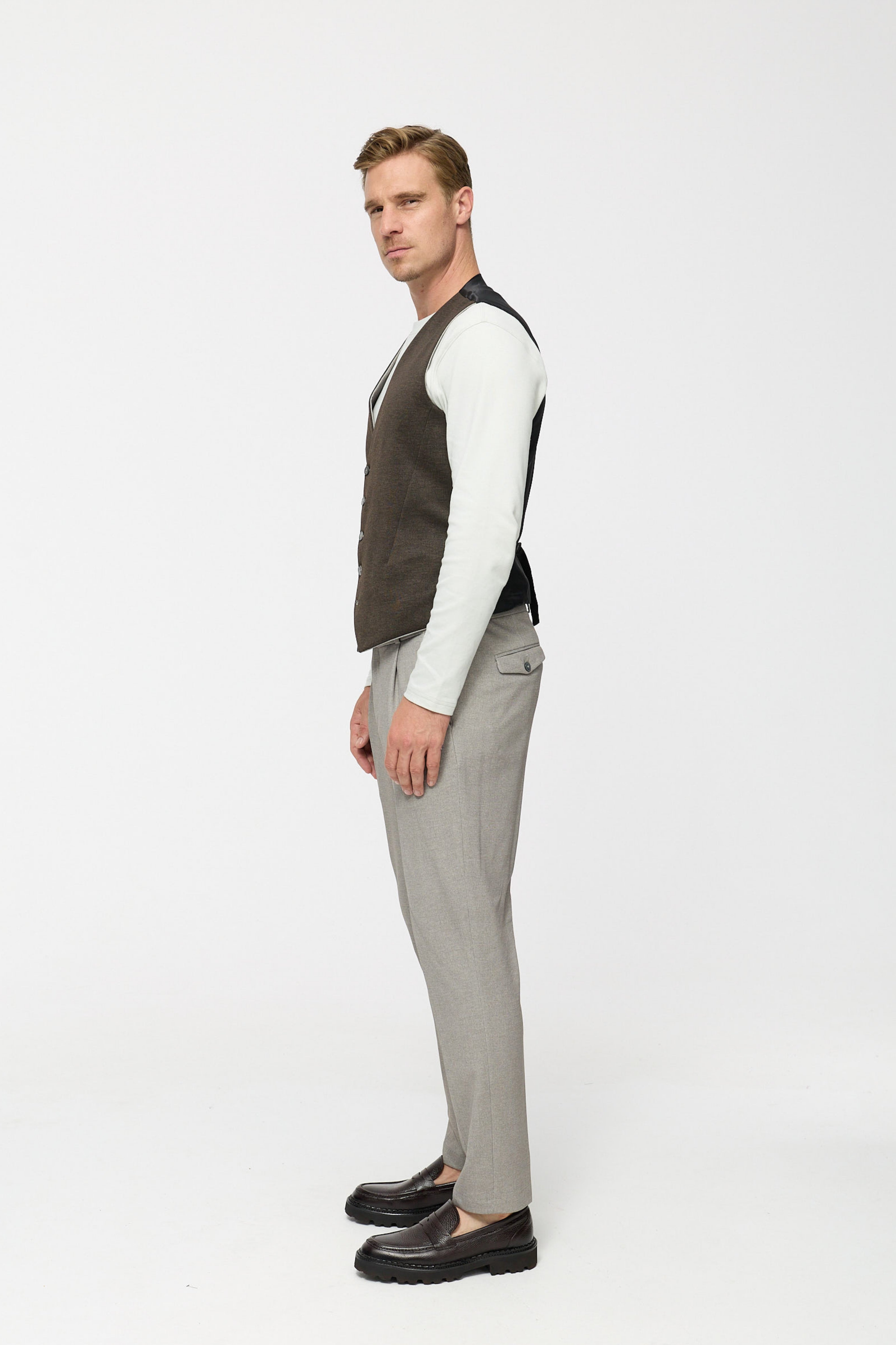 Jersey Weste DiWesley RV 251617-250 Beige