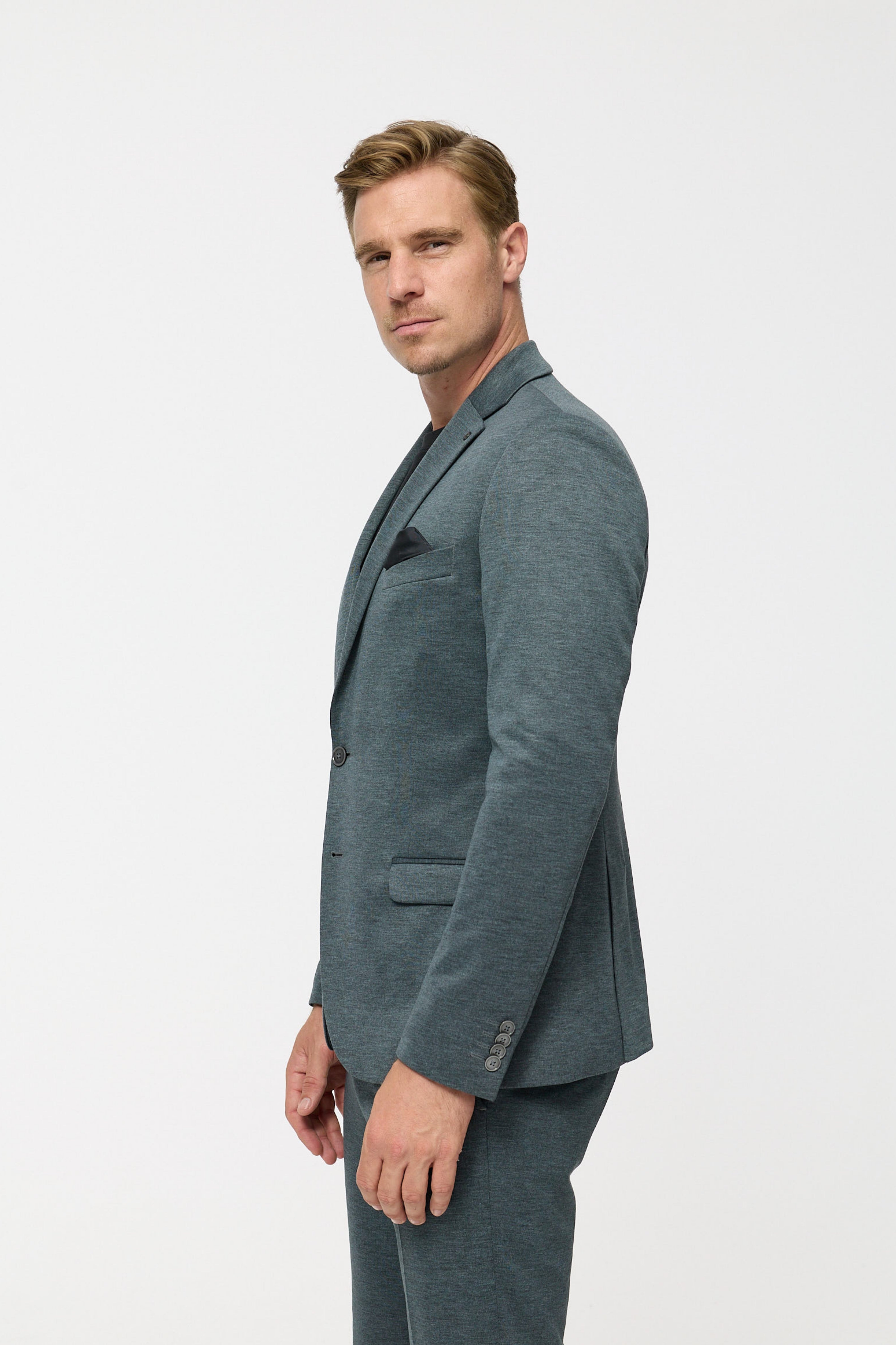 Jersey Sakko DiNick 251617-370 Grey