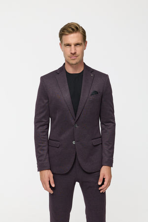 Jersey Sakko DiNick 251617-580 Dark Red