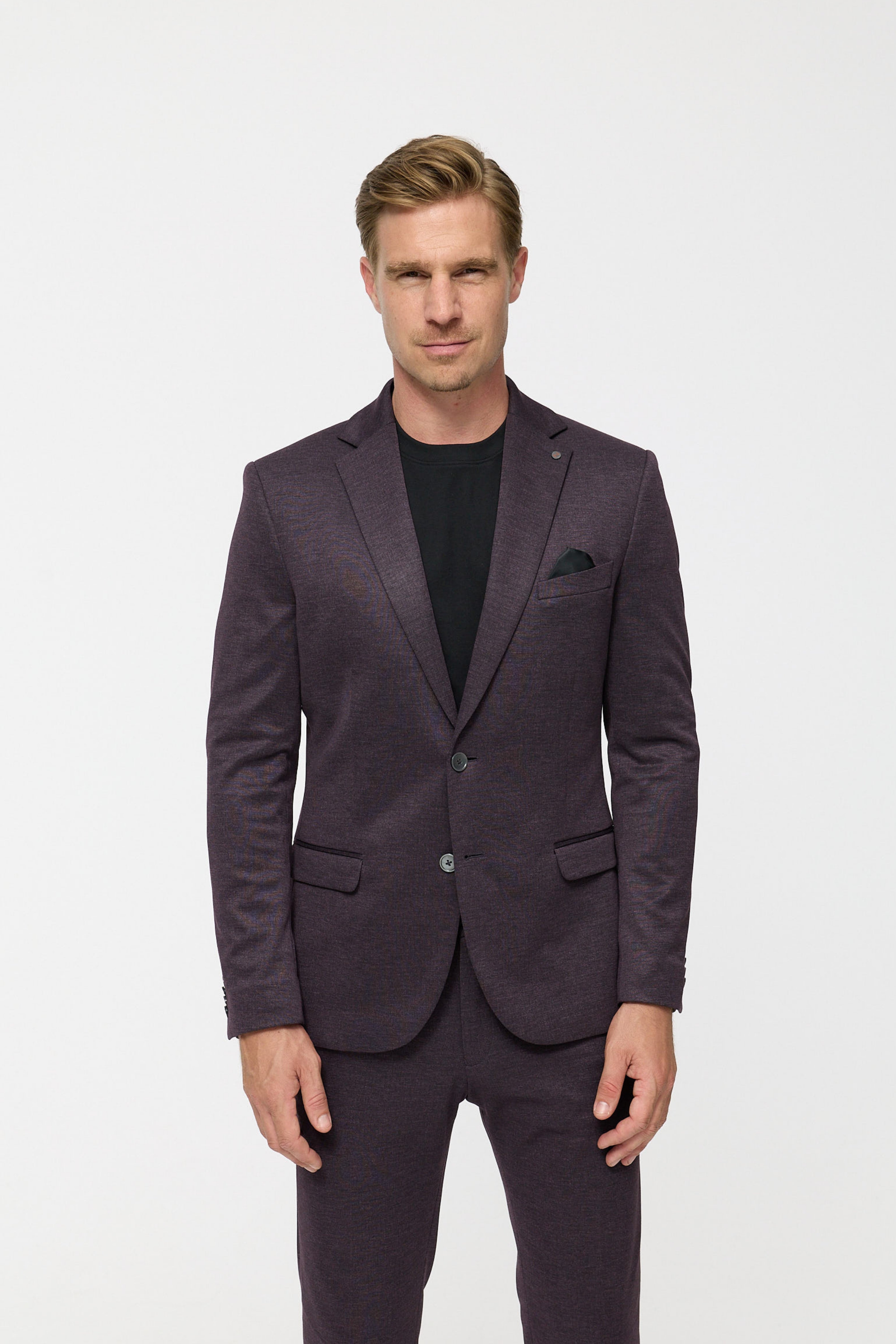 Jersey Sakko DiNick 251617-580 Dark Red