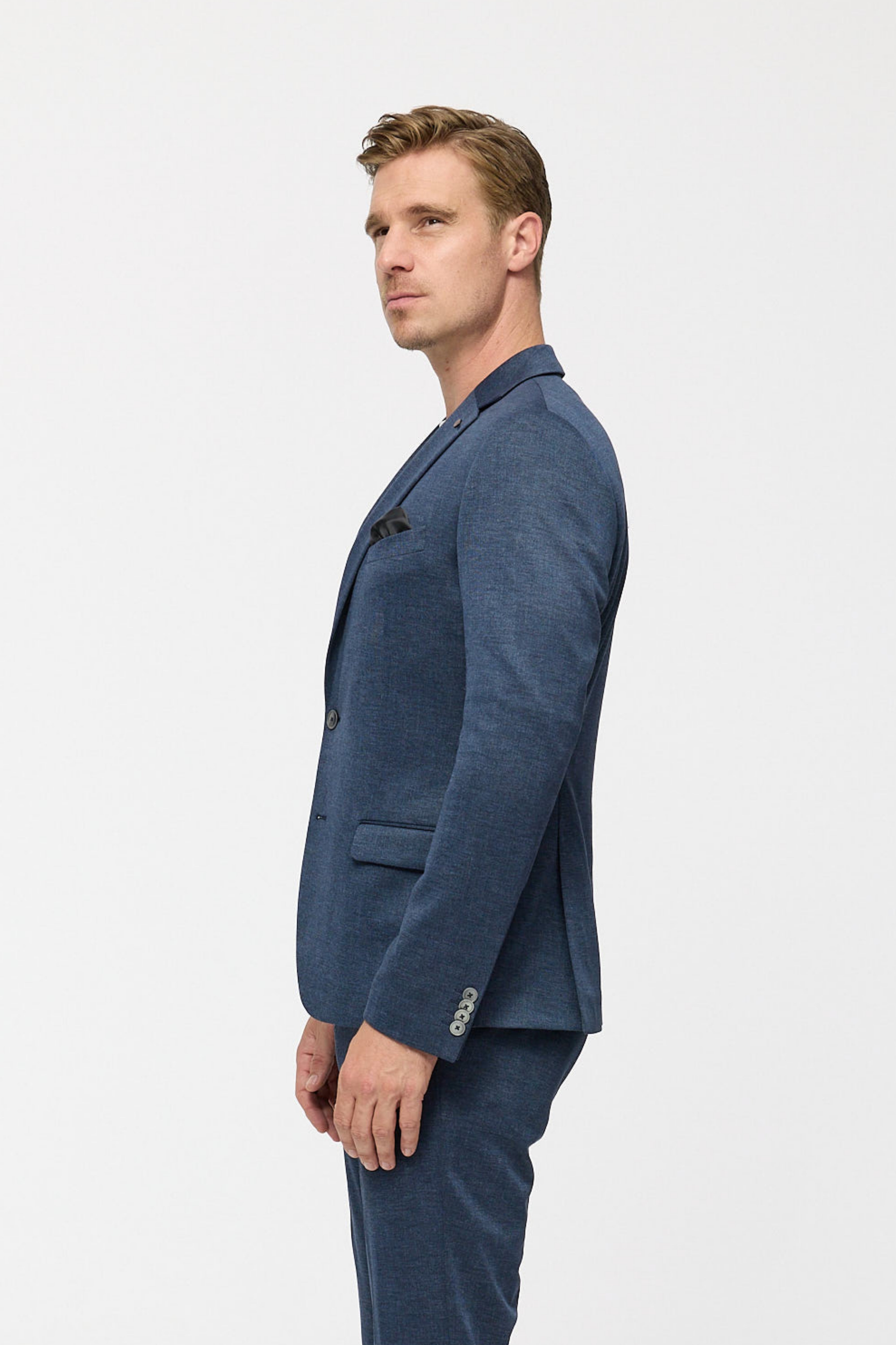 Jersey Sakko DiNick 251617-650 Jeansblue