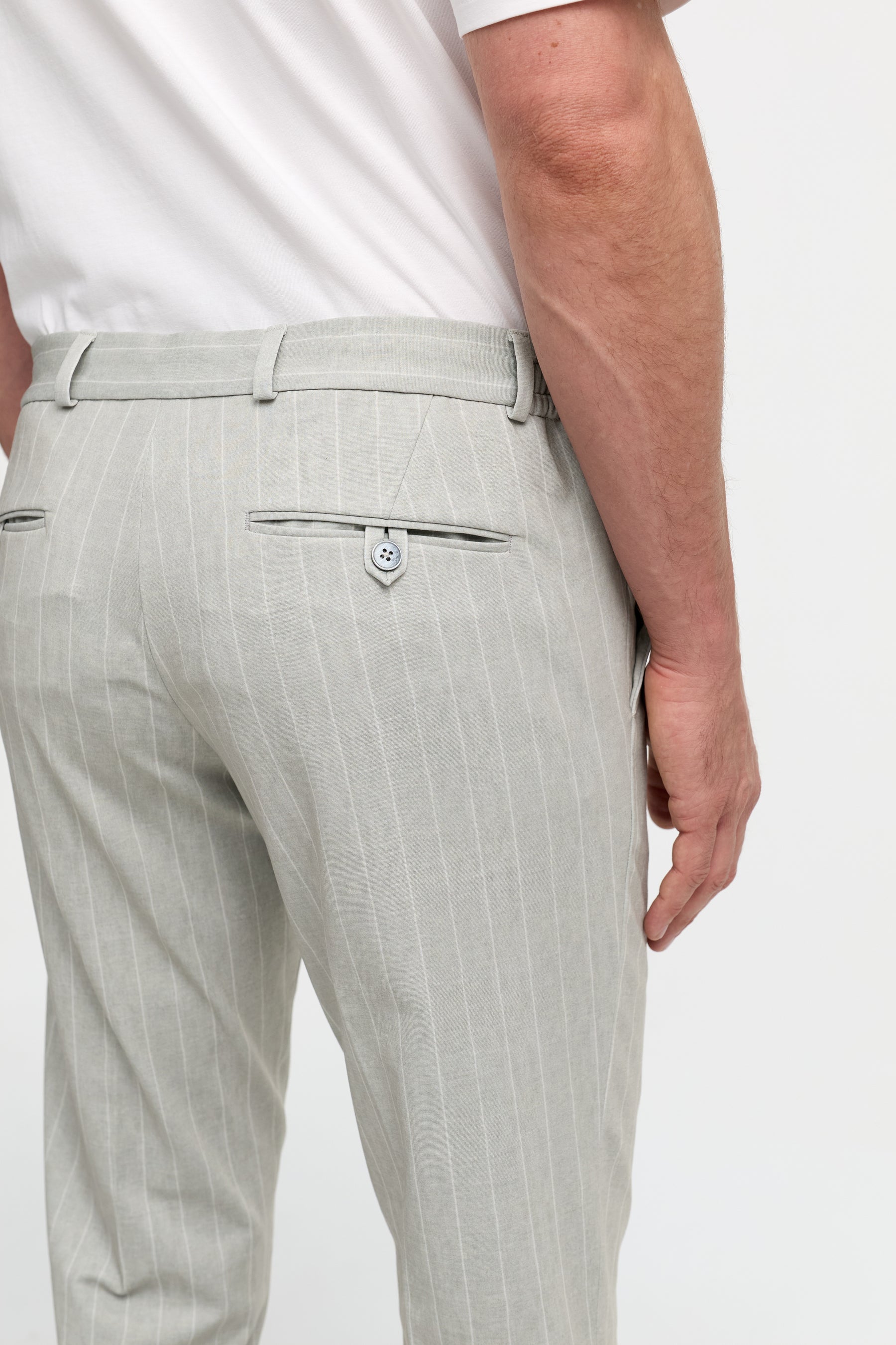 Jersey trousers DiSpartaflex SE 251640-330 light grey 