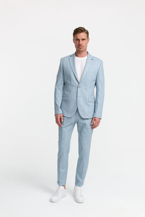 Jersey Suit 251640-610 Light Blue 