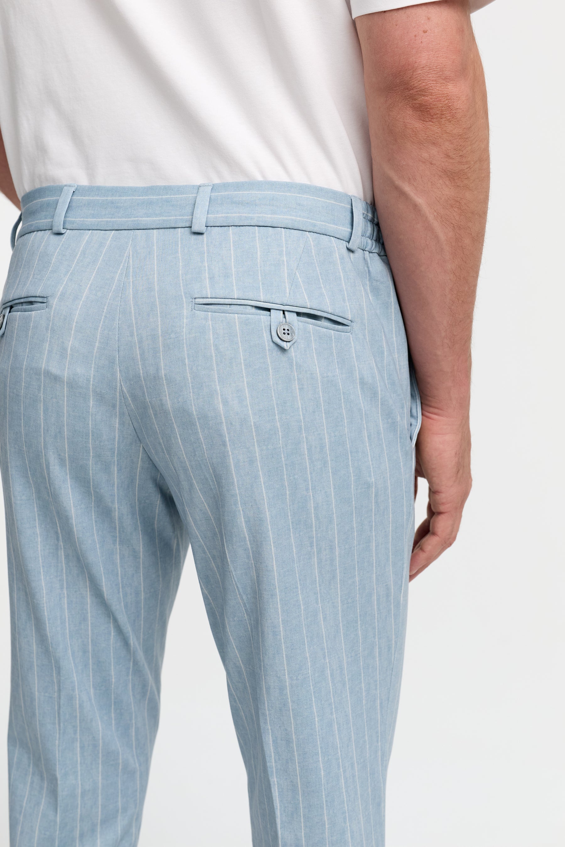 Jersey trousers DiSpartaflex SE 251640-610 light blue 