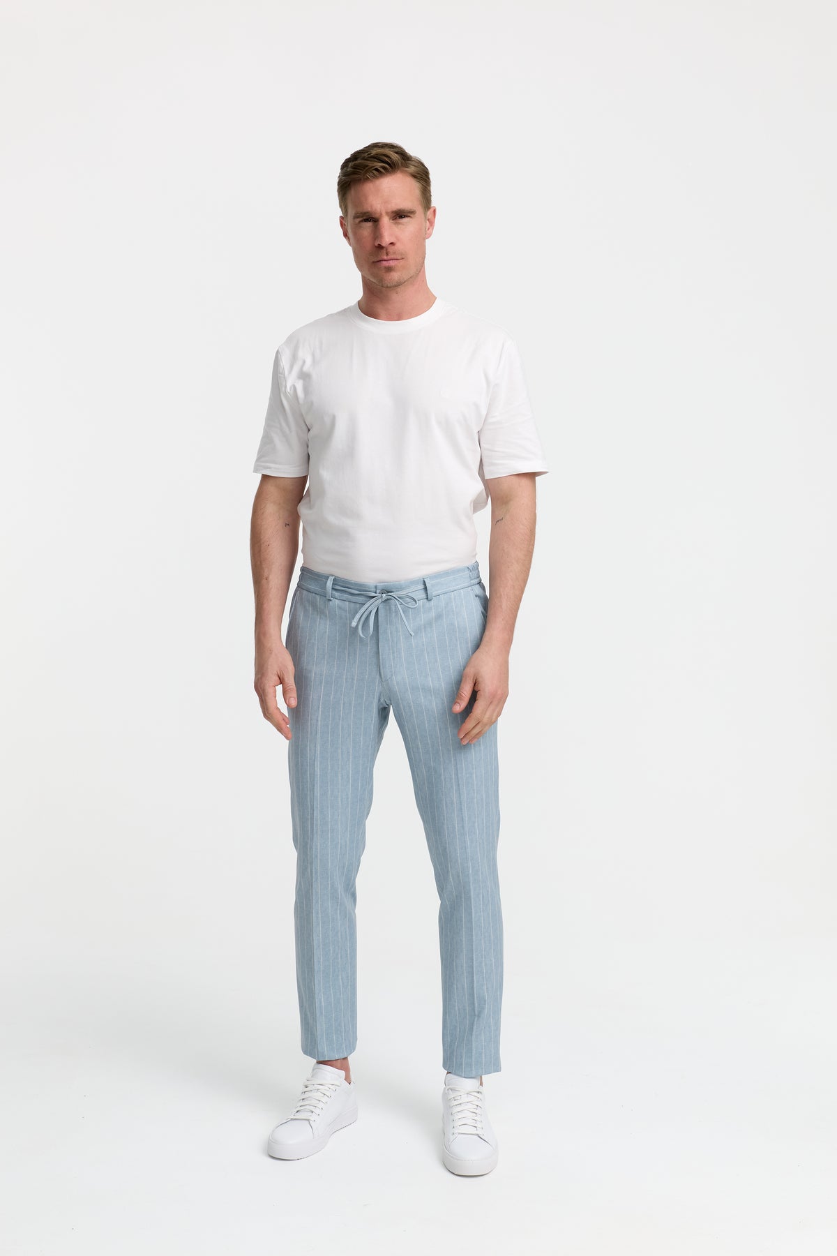 Jersey trousers DiSpartaflex SE 251640-610 light blue 