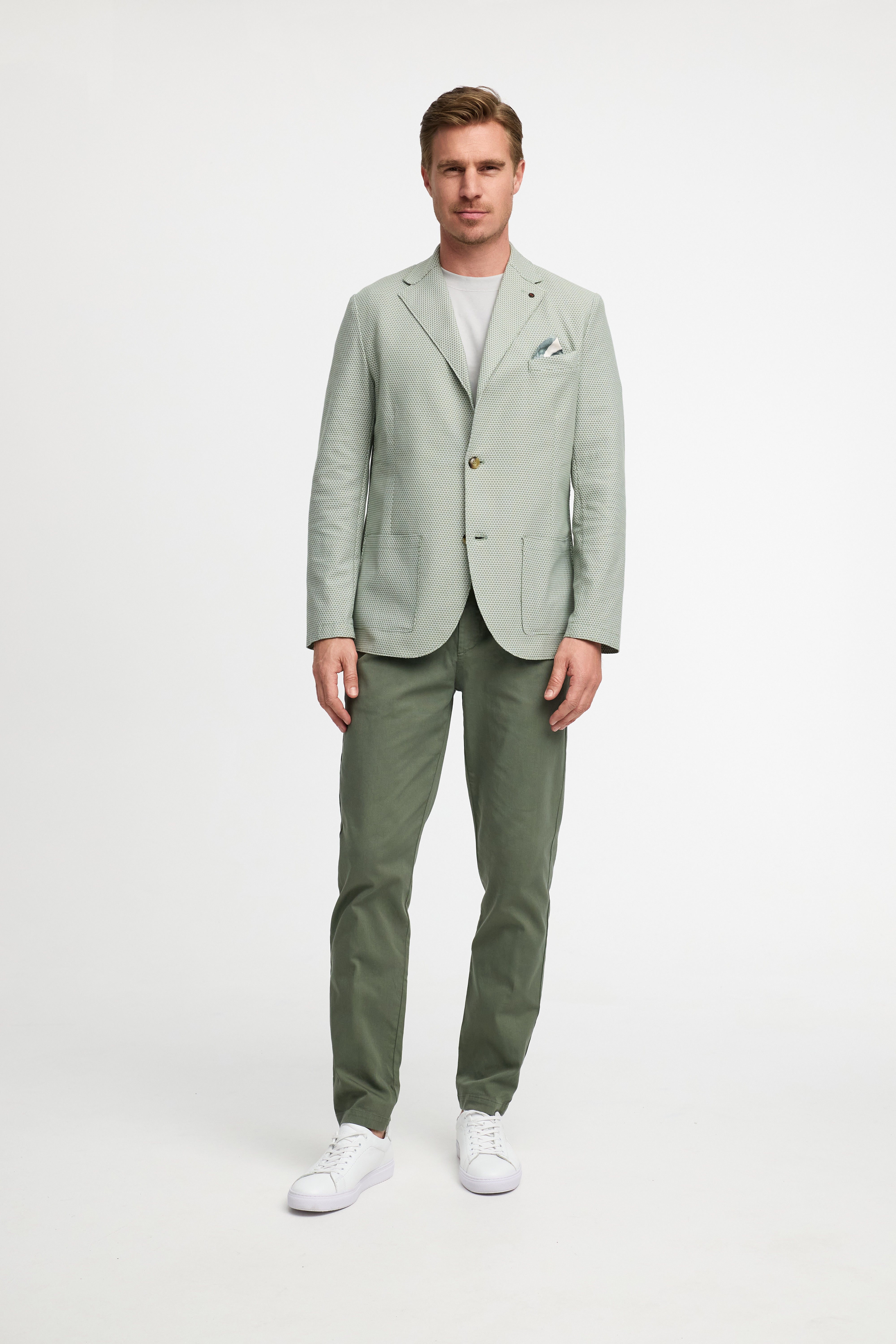 Jersey Blazer DiBeck 251667-720 Light Olive