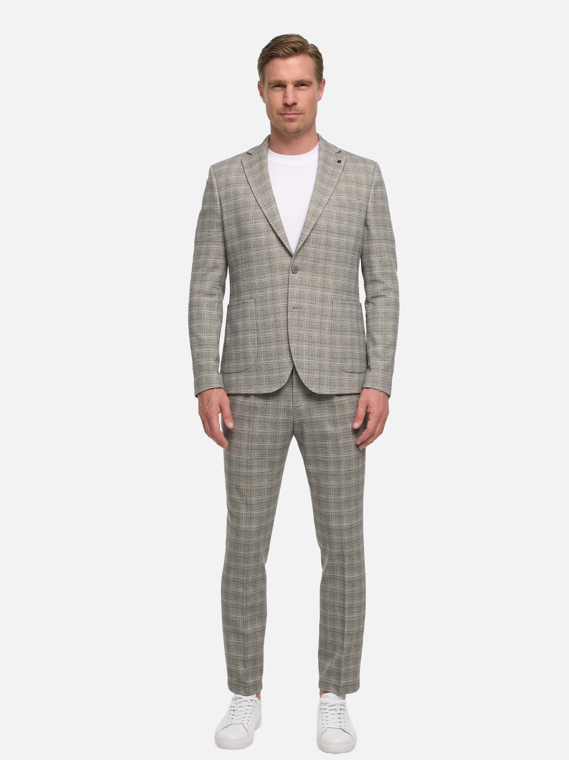 Herren Anzug in Dk. Grey, Vorderansicht