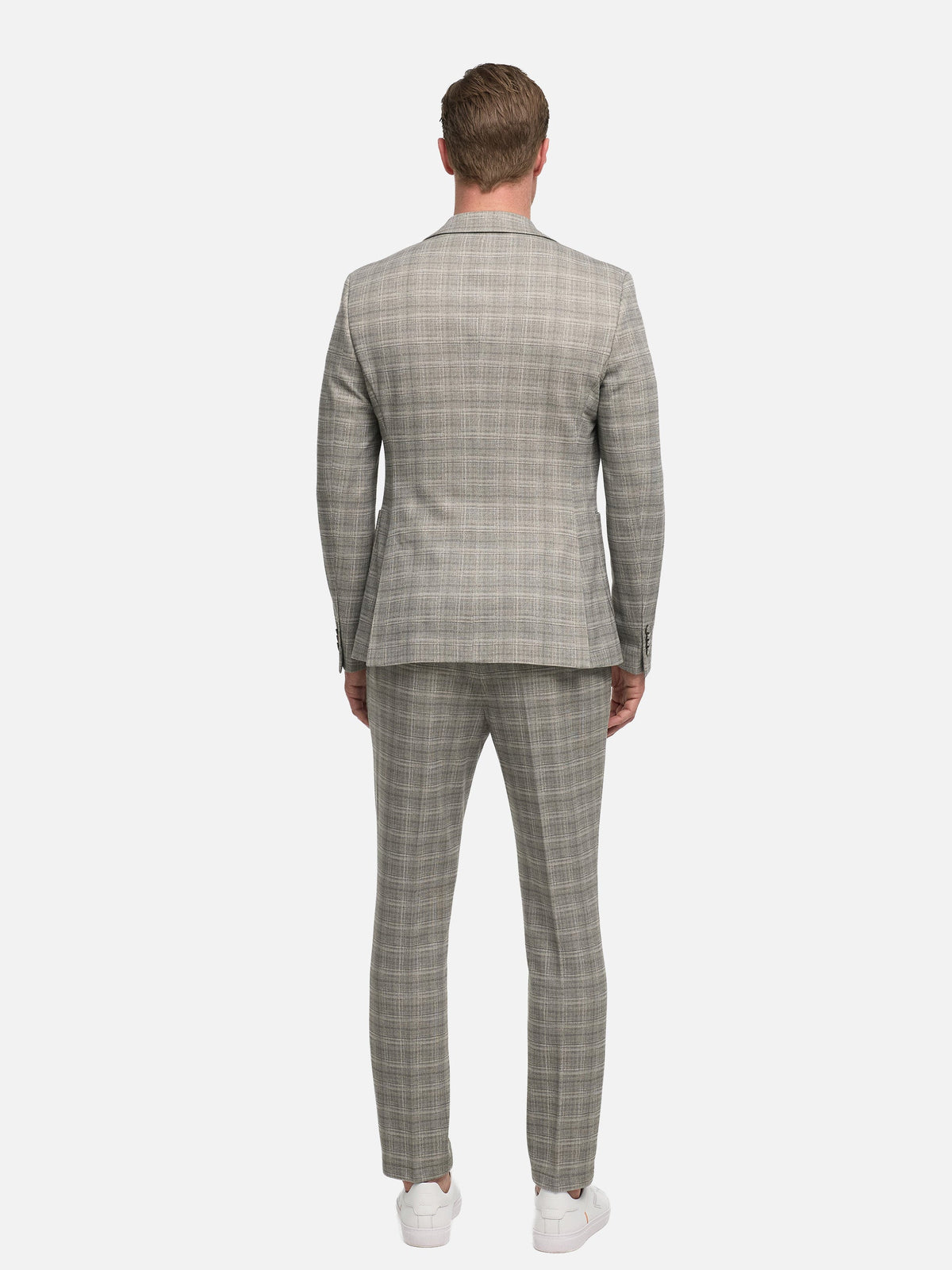 Herren Anzug in Dk. Grey, Rückansicht
