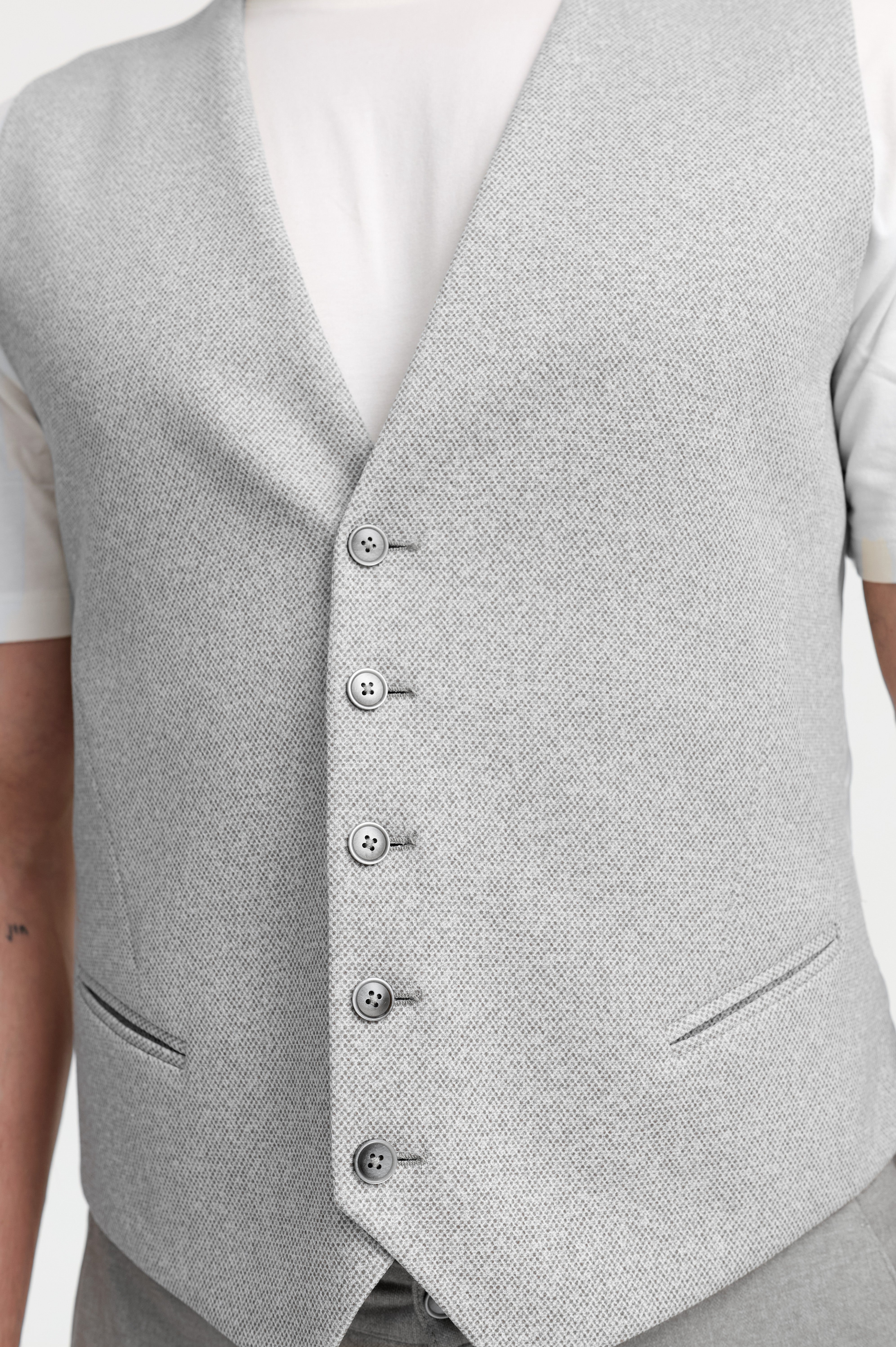 Jersey Weste DiWesley 251677-310 Grau