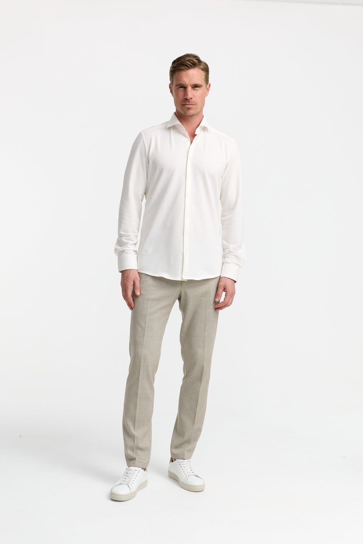 DiHans Hemd Slim Fit | ivory