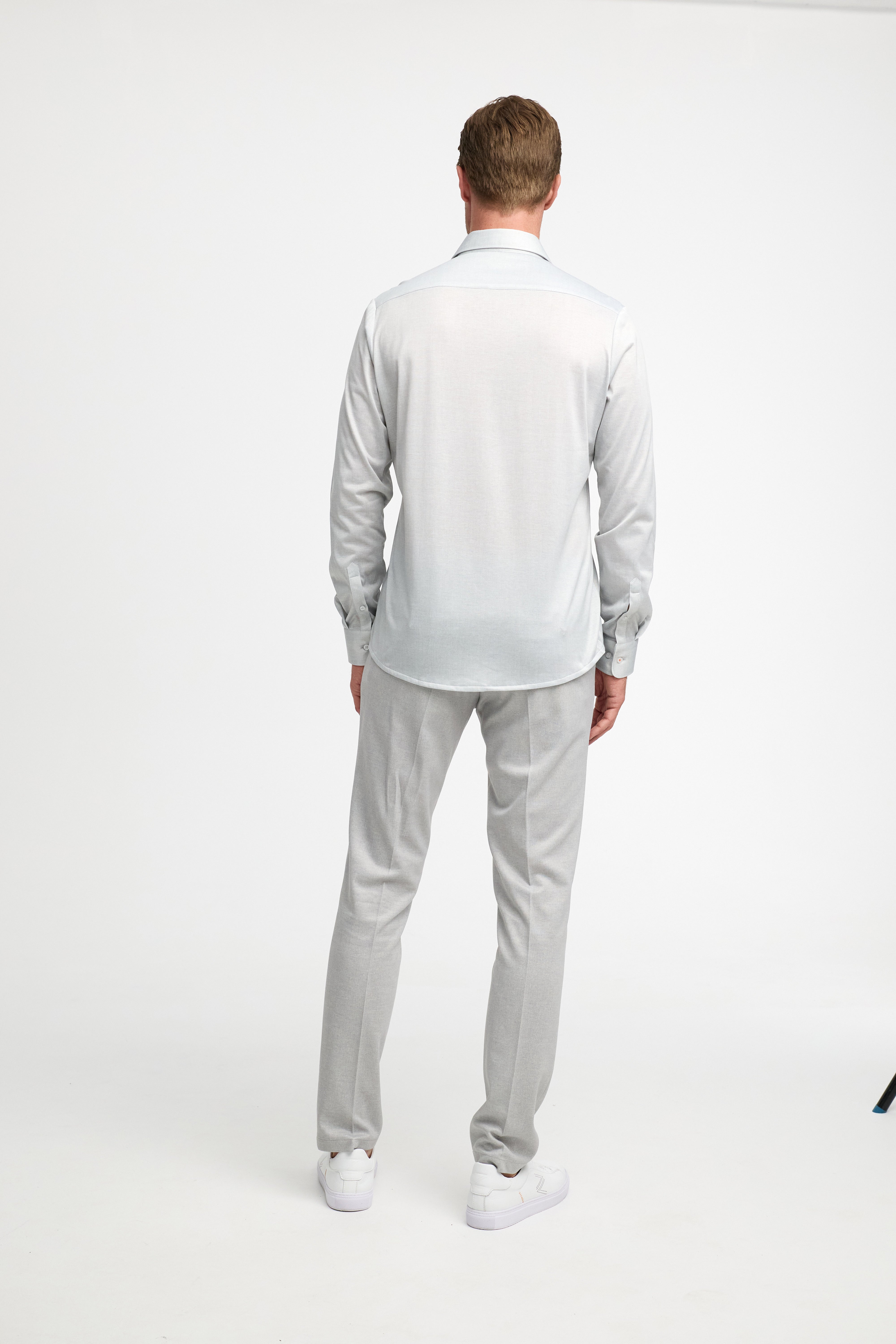 Slim Fit Hemd DiHans 251679-310 Grau - mit Hydrocool Technologie