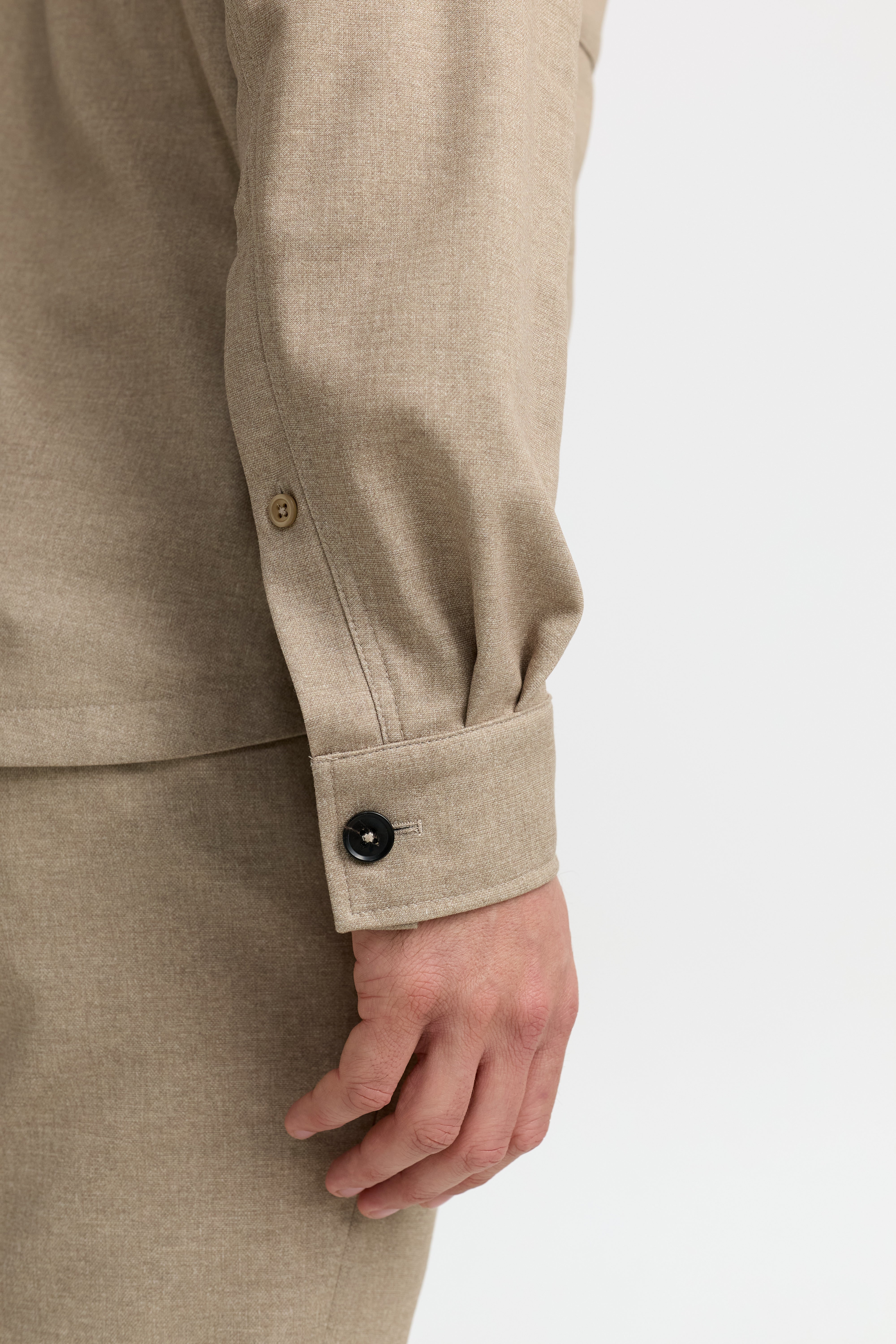 Jersey Overshirt DiZoel 251695-220 Sand