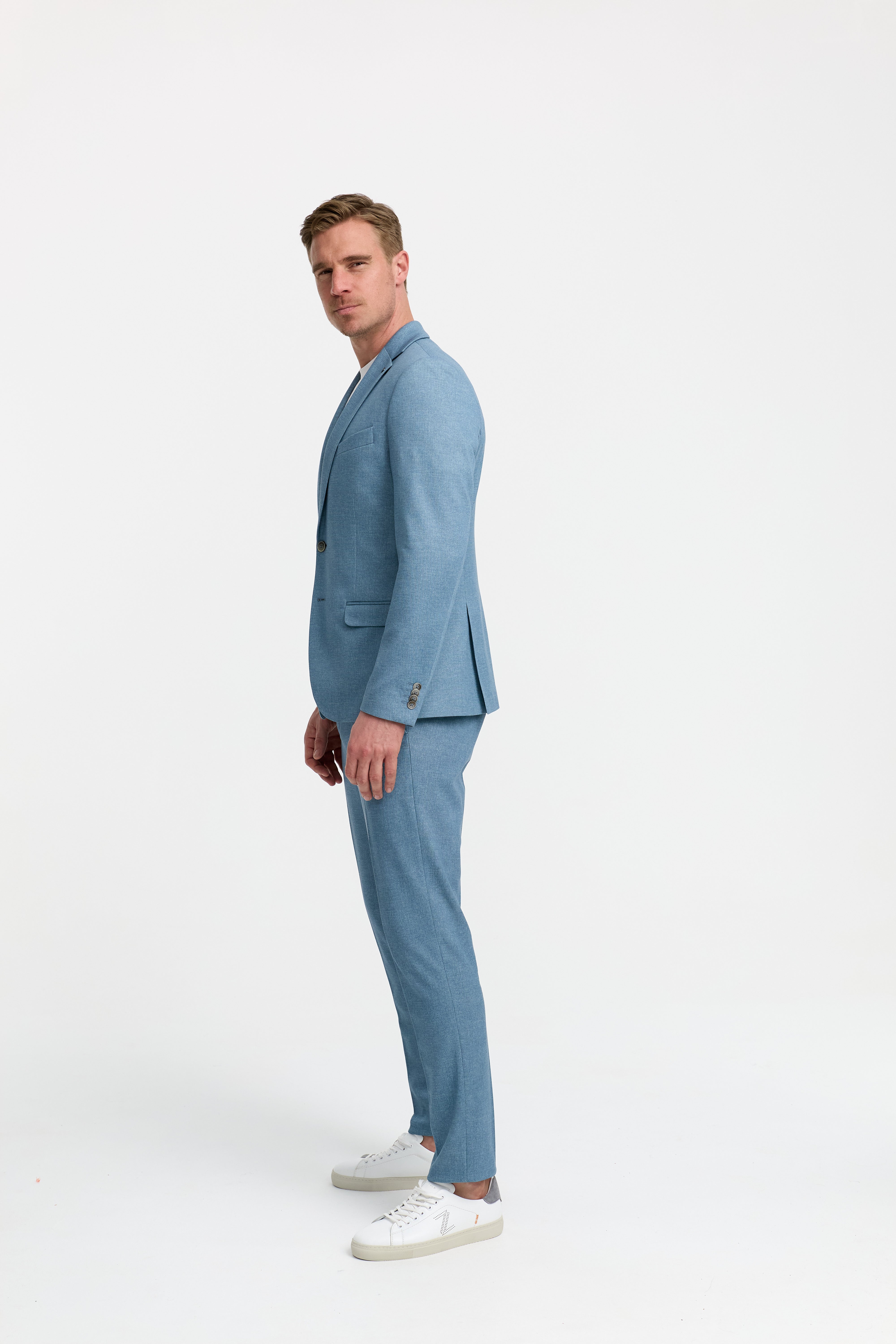 Jersey Sakko DiNick 251695-610 Blau