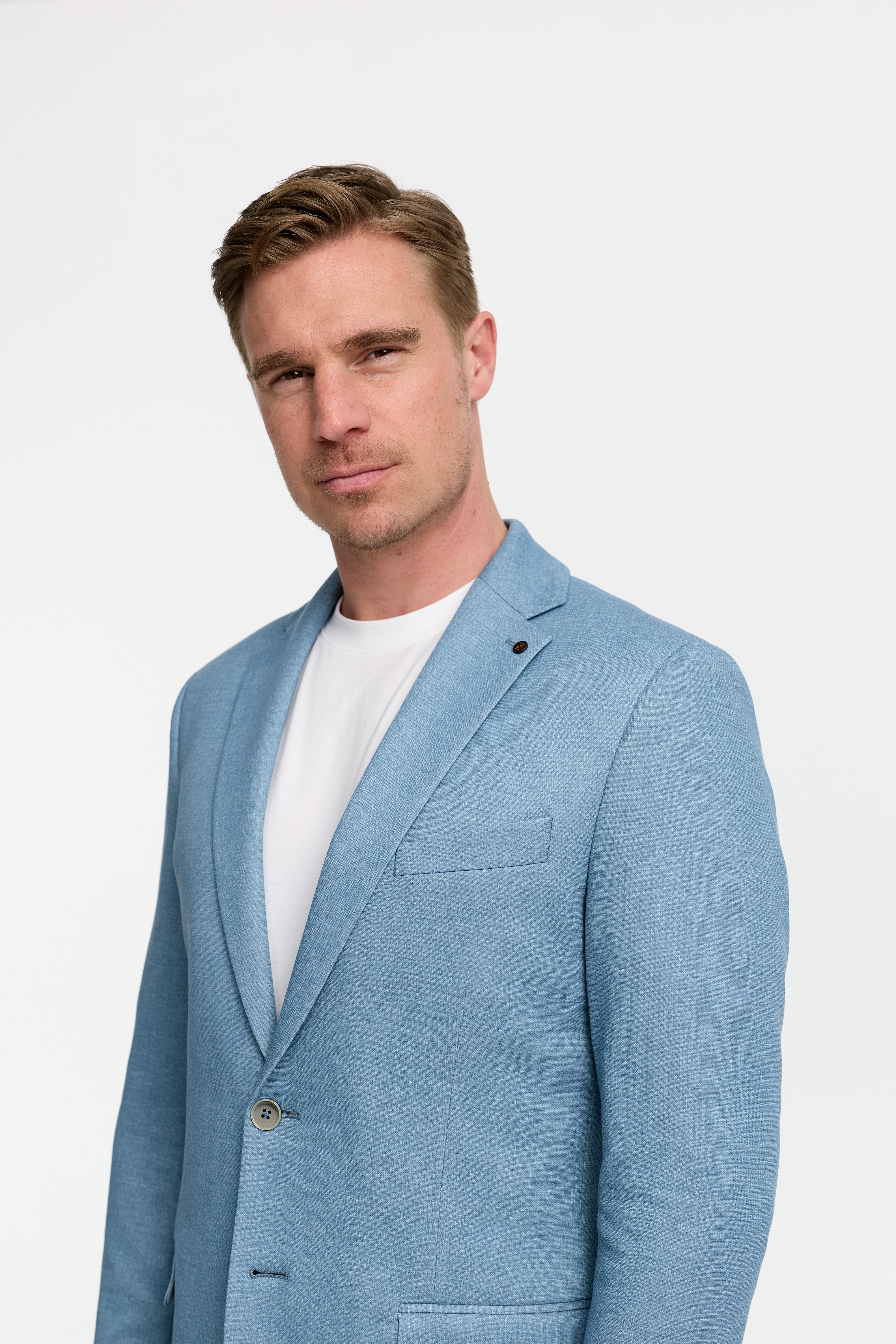 Jersey Sakko DiNick 251695-610 Blau