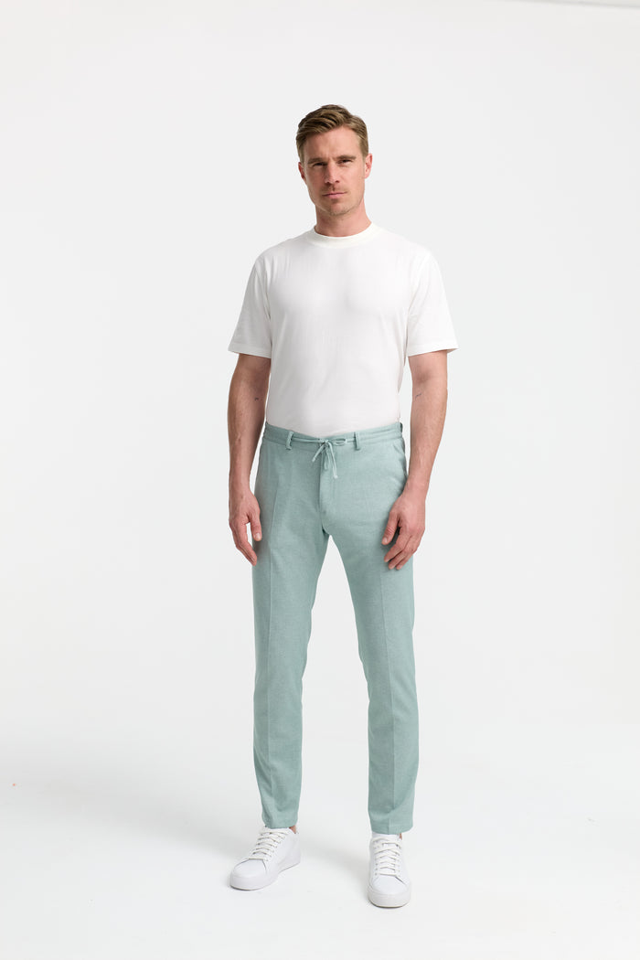 Herren Hose DiSpartaflex SE in Lt. Mint, Vorderansicht