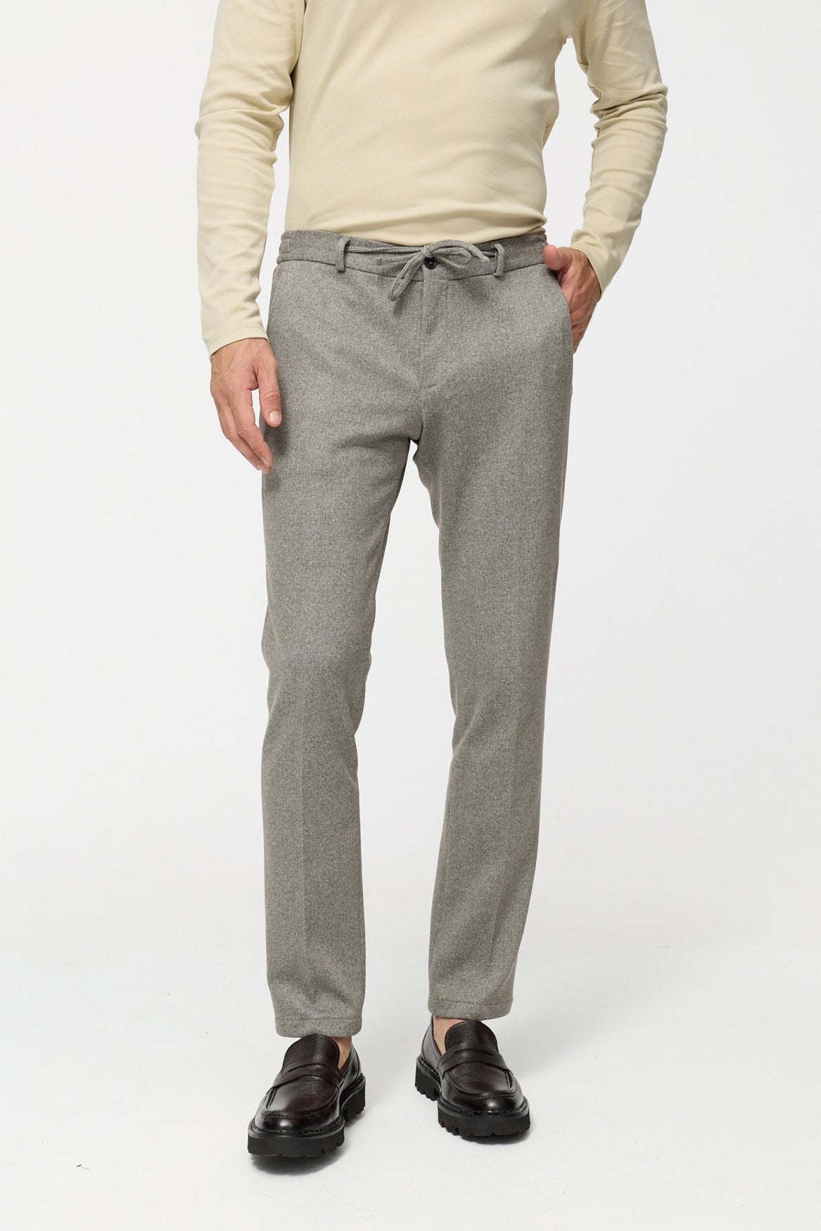 DiSpartaflex SE Anzughose Modern Fit | Med. Beige