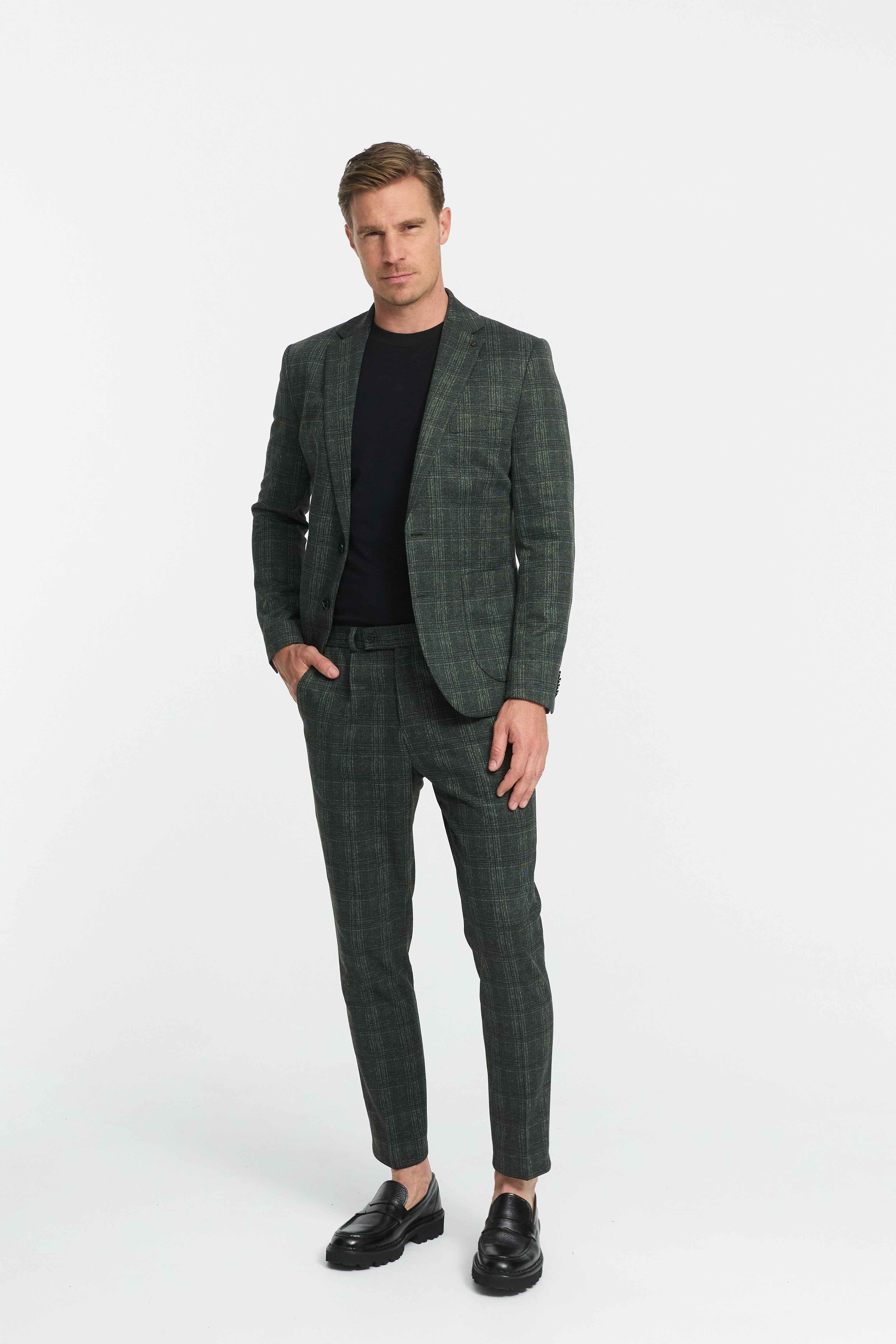 Jersey Anzug 252633-795 Dark Green