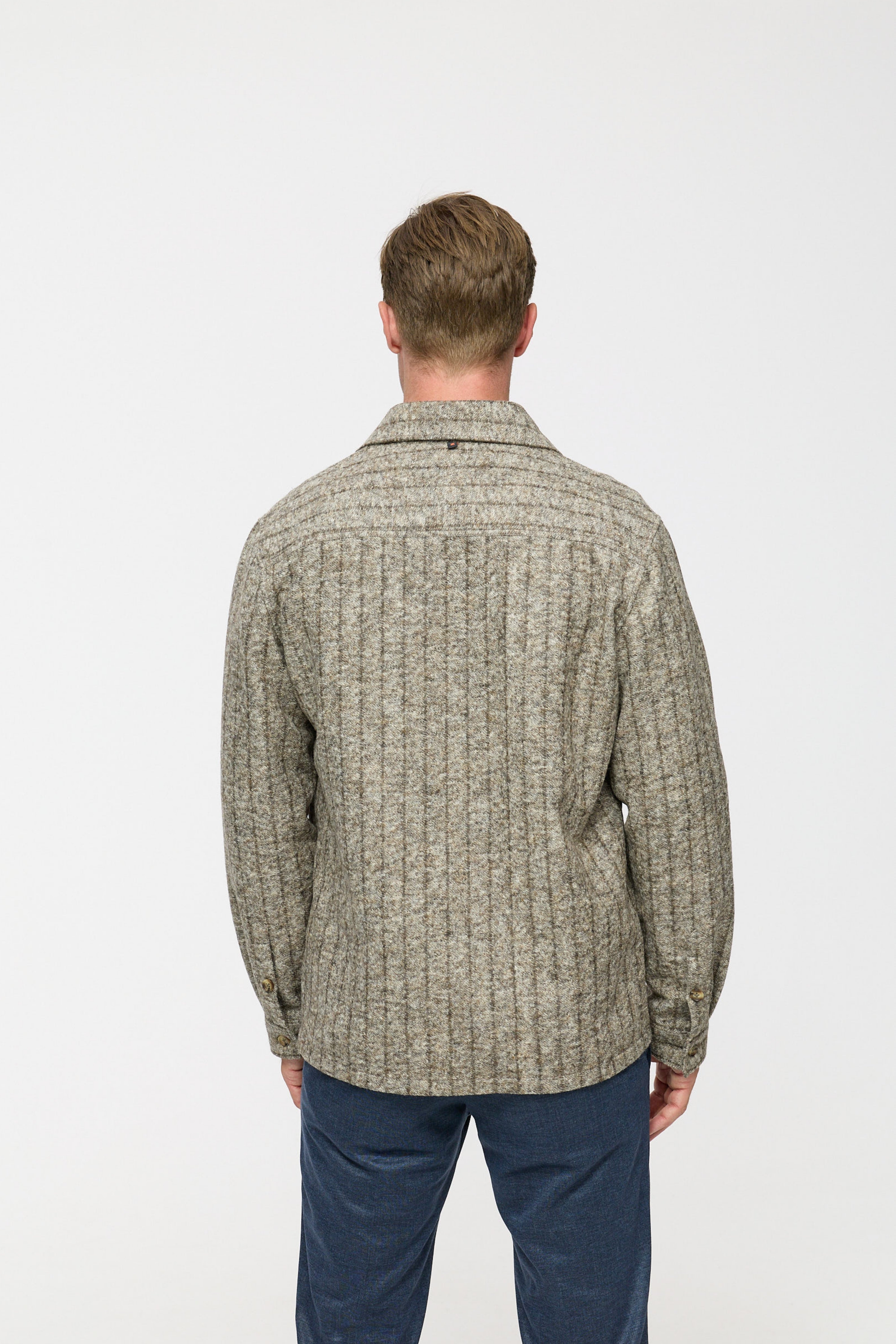 Overshirt DiTyler 252661-770 Beige Striped