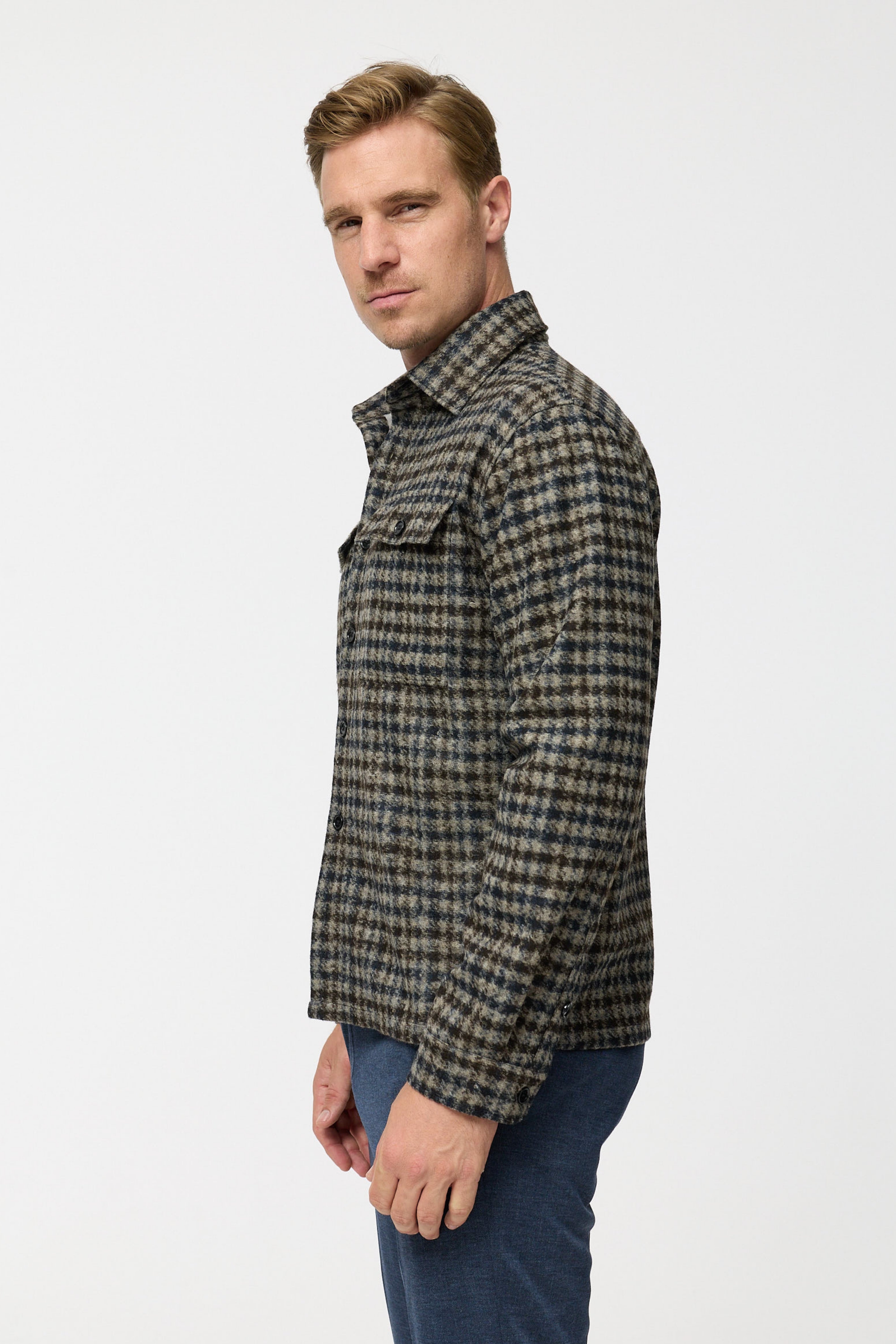 Overshirt DiTyler 252663-780 Beige Mixed