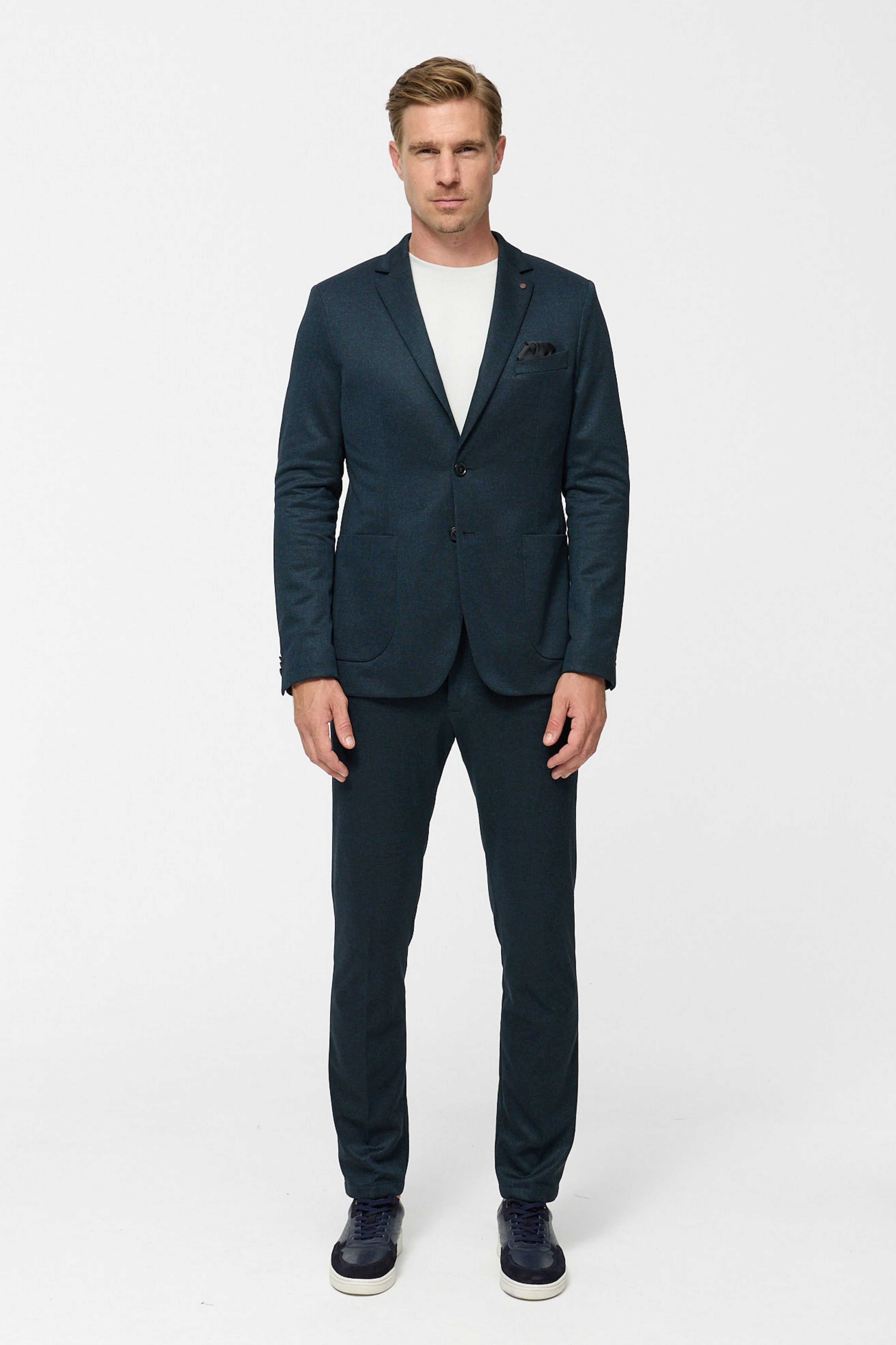 Jersey Anzug 252689-795 Petrol