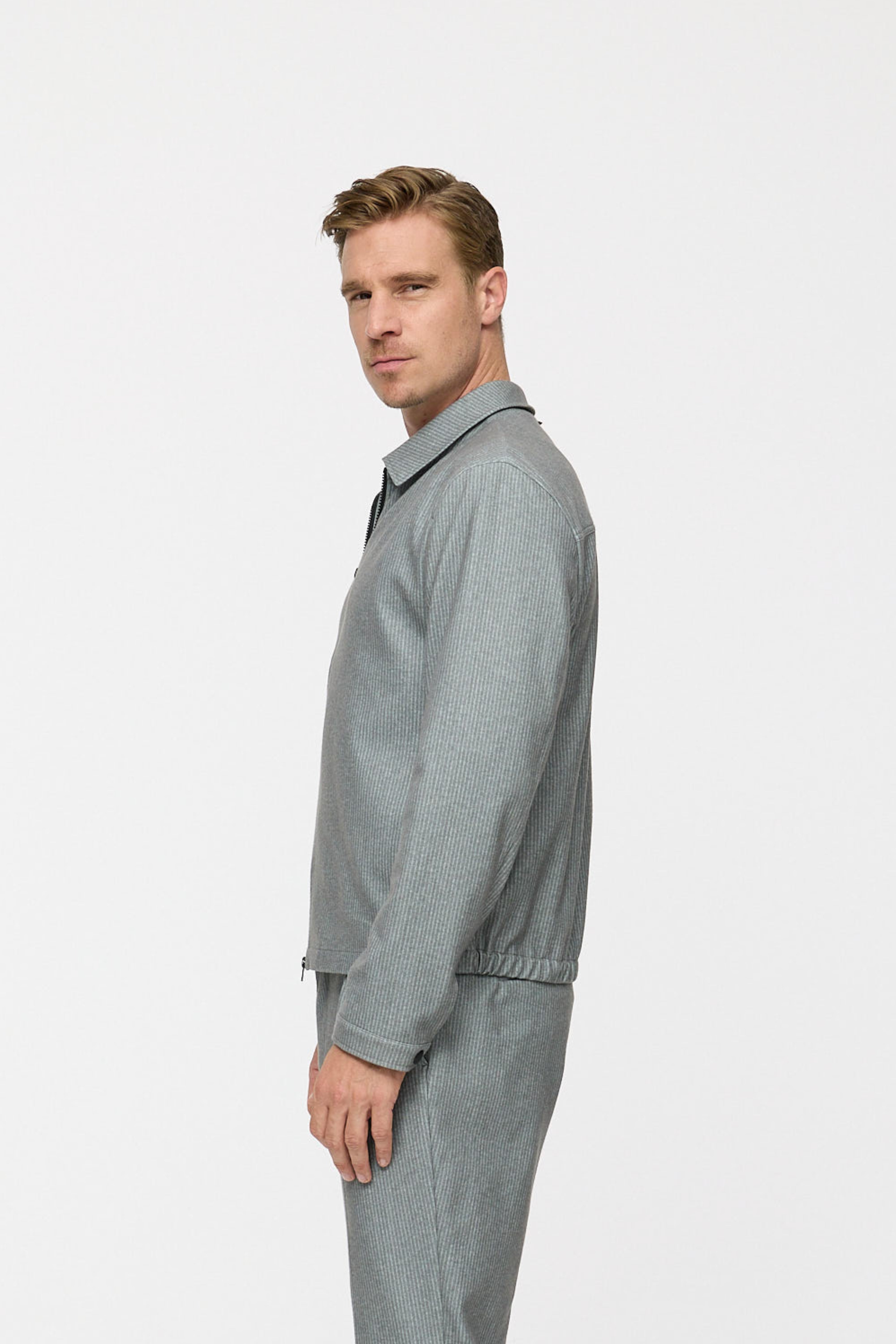 Blouson DiClaudio 252690-370 Grey Striped