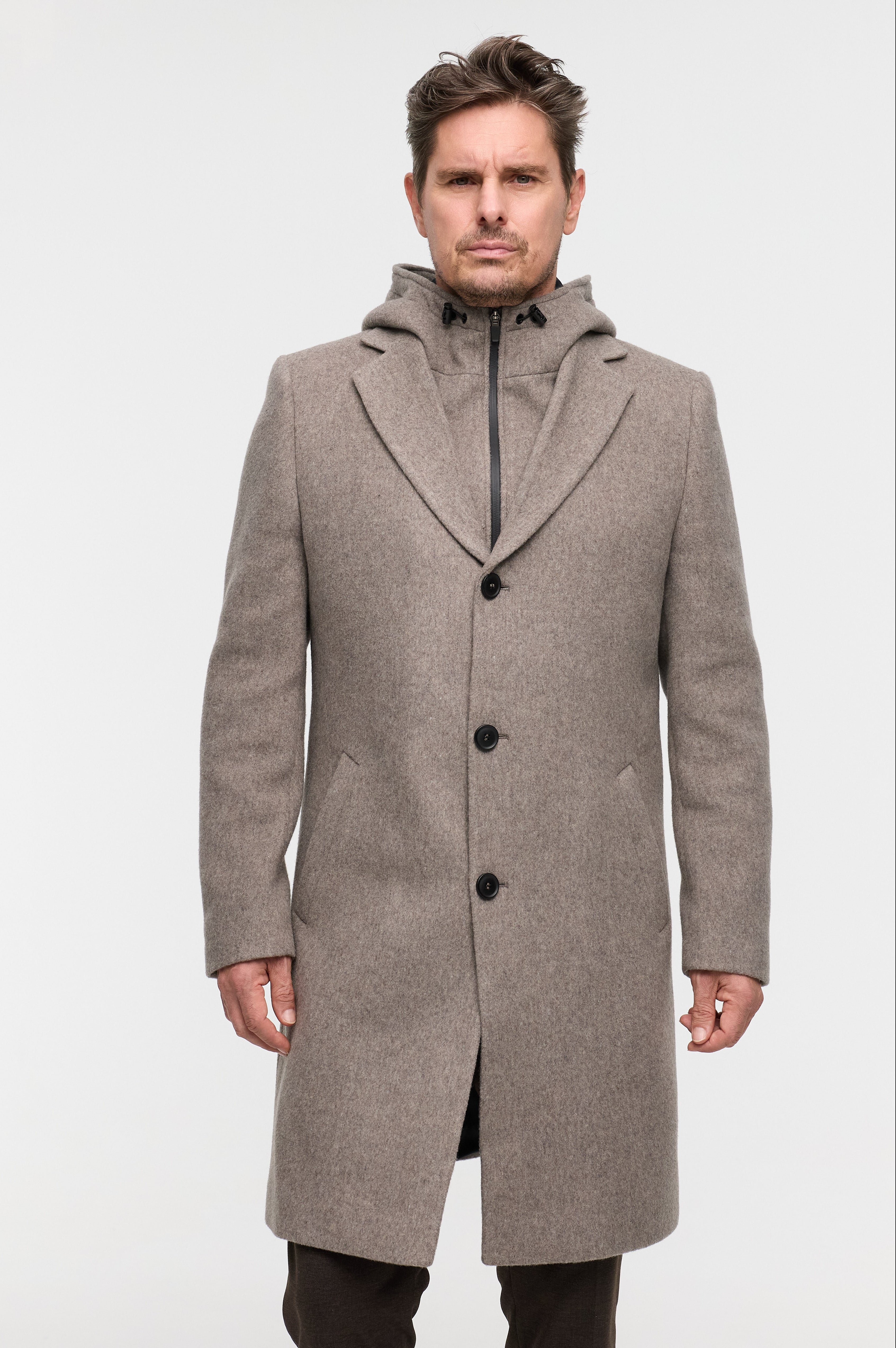 Mantel DiArvid 252814-260 Beige