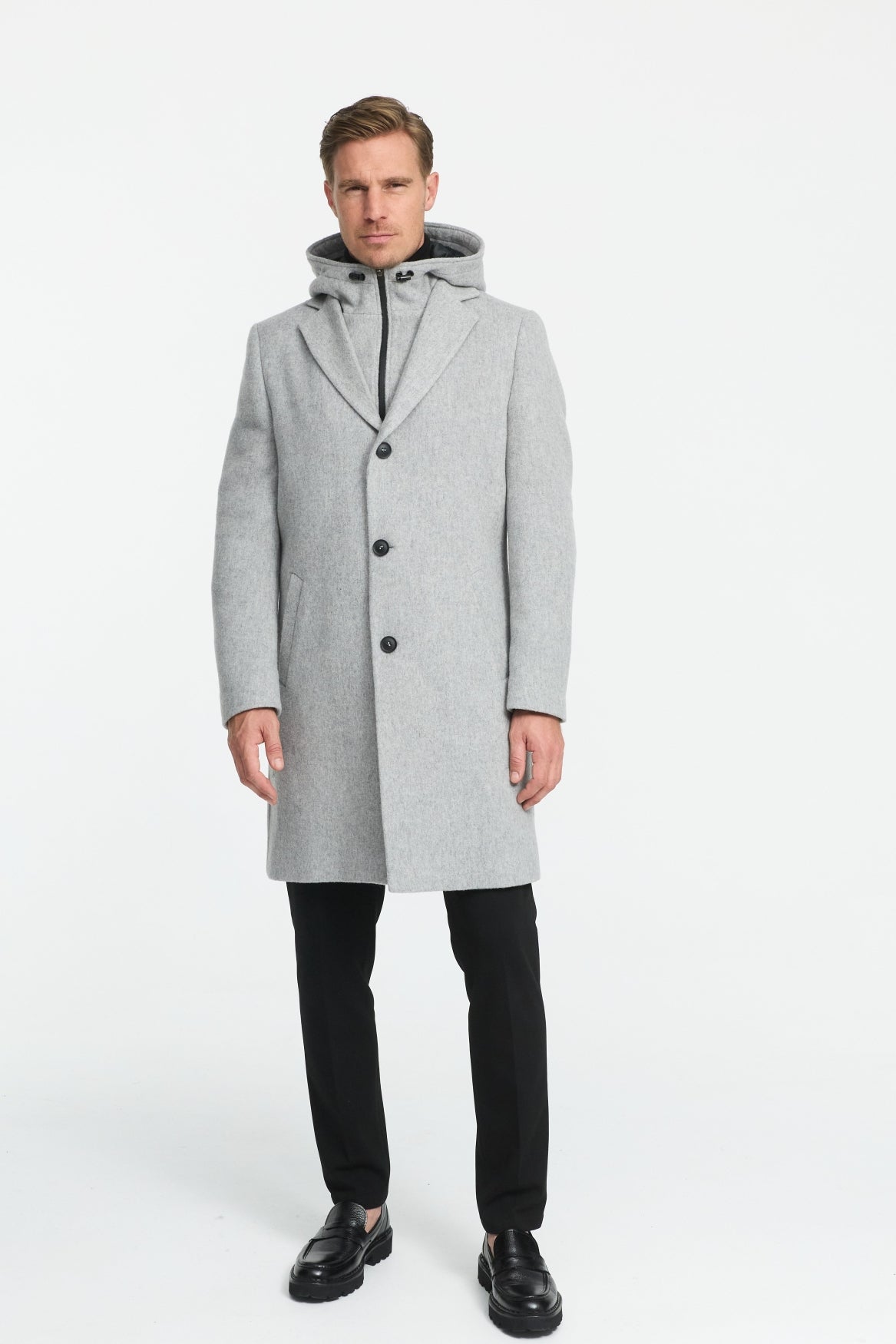 Mantel DiArvid 252814-330 | Med. Grey