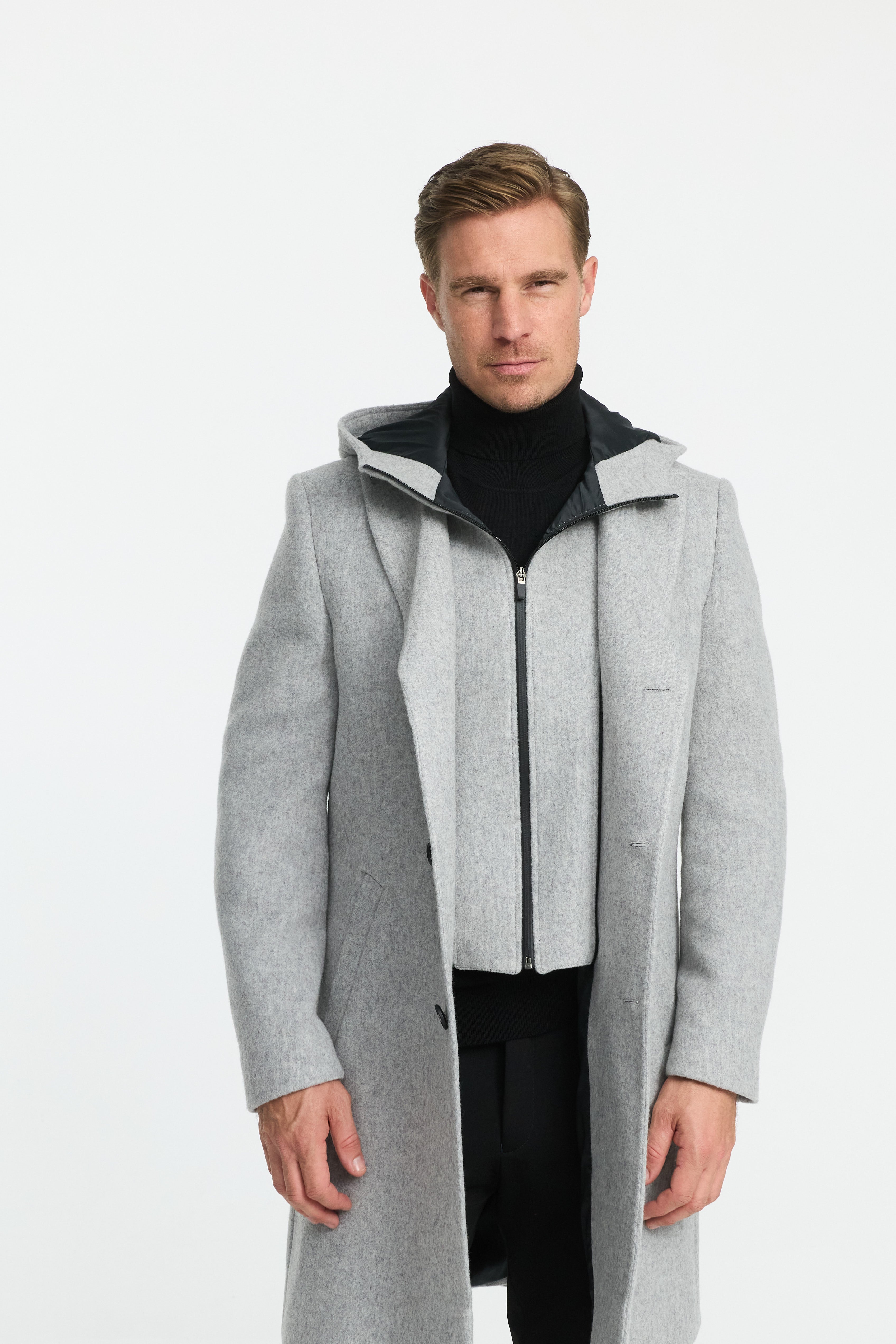 Mantel DiArvid 252814-330 Grey