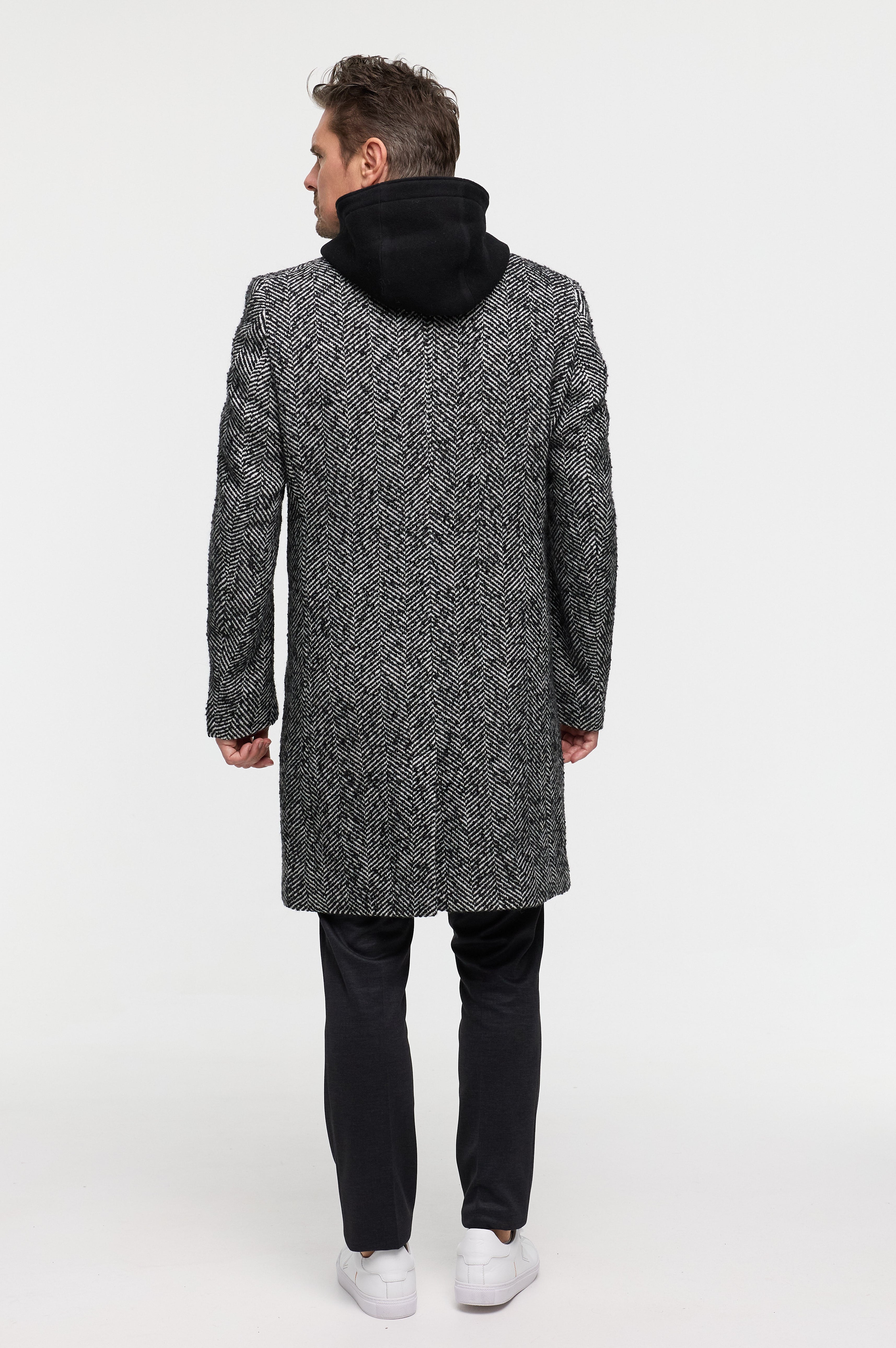 Mantel DiArvid 252816-910 Schwarz-Weiß