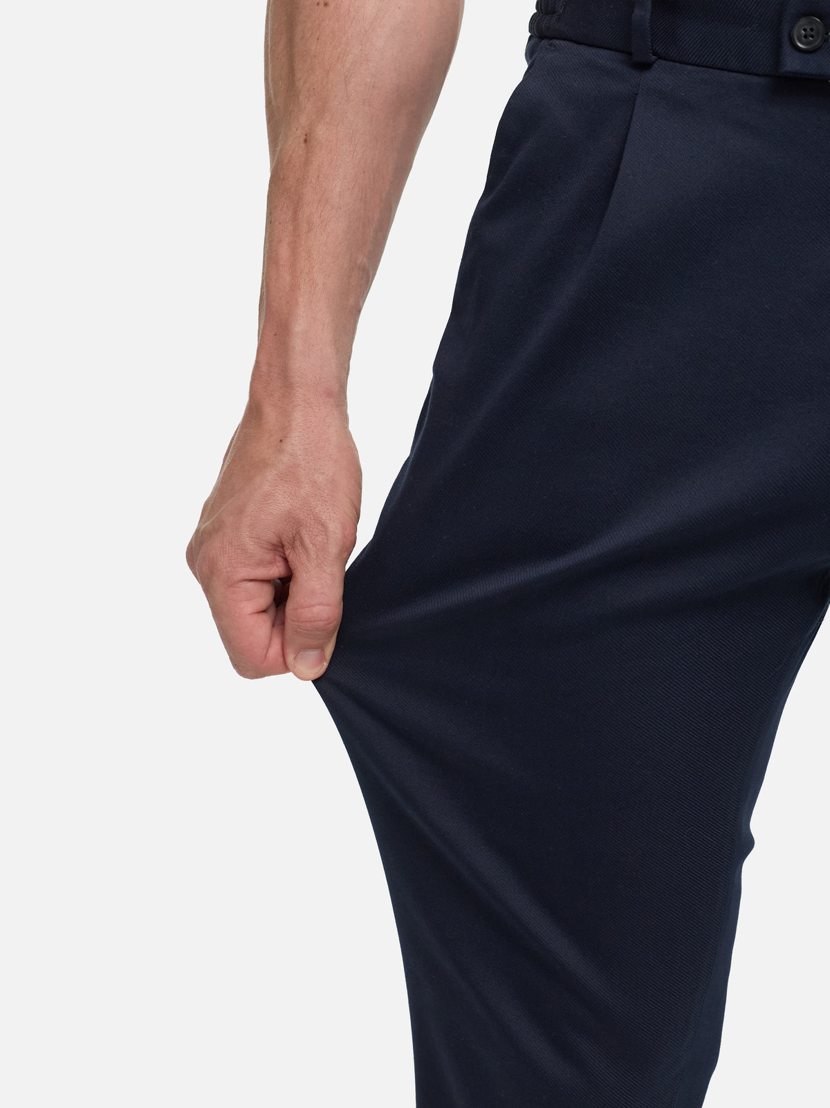 Herren Hose DiClifferW SE in Navy, Detailansicht
