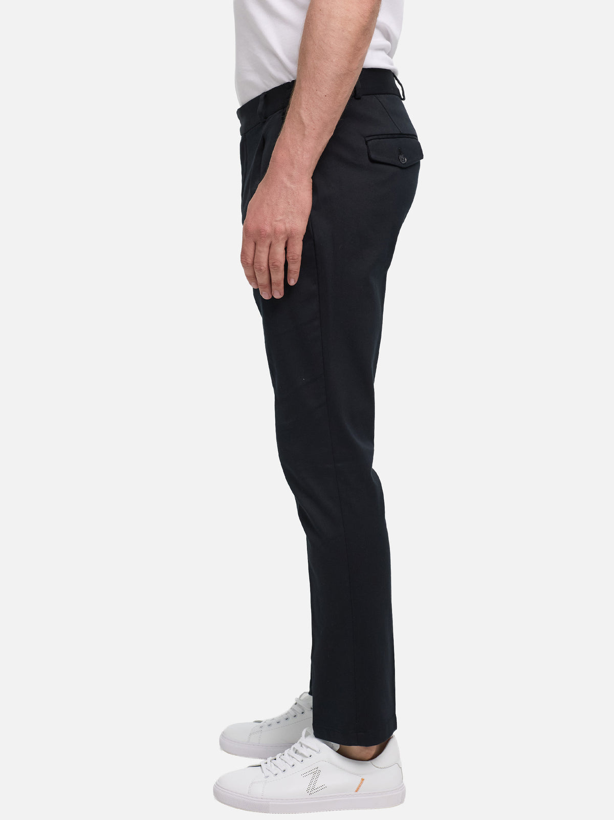 Herren Hose DiClifferW SE in Black, Seitenansicht