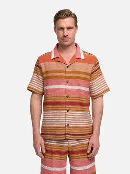 DiCarlo Hemd Slim Fit | Dk. Beige