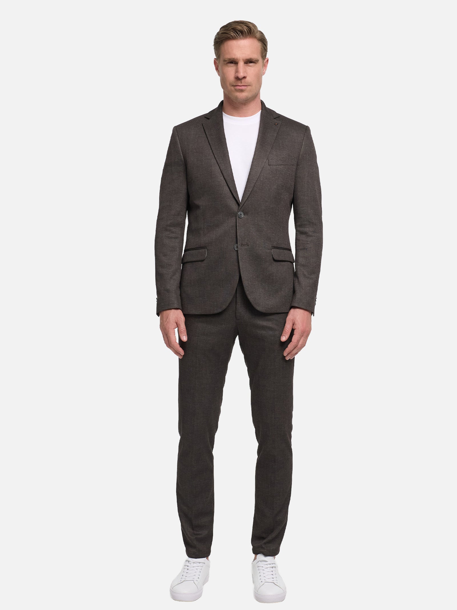 Jersey Anzug 261617-890 Dk. Brown